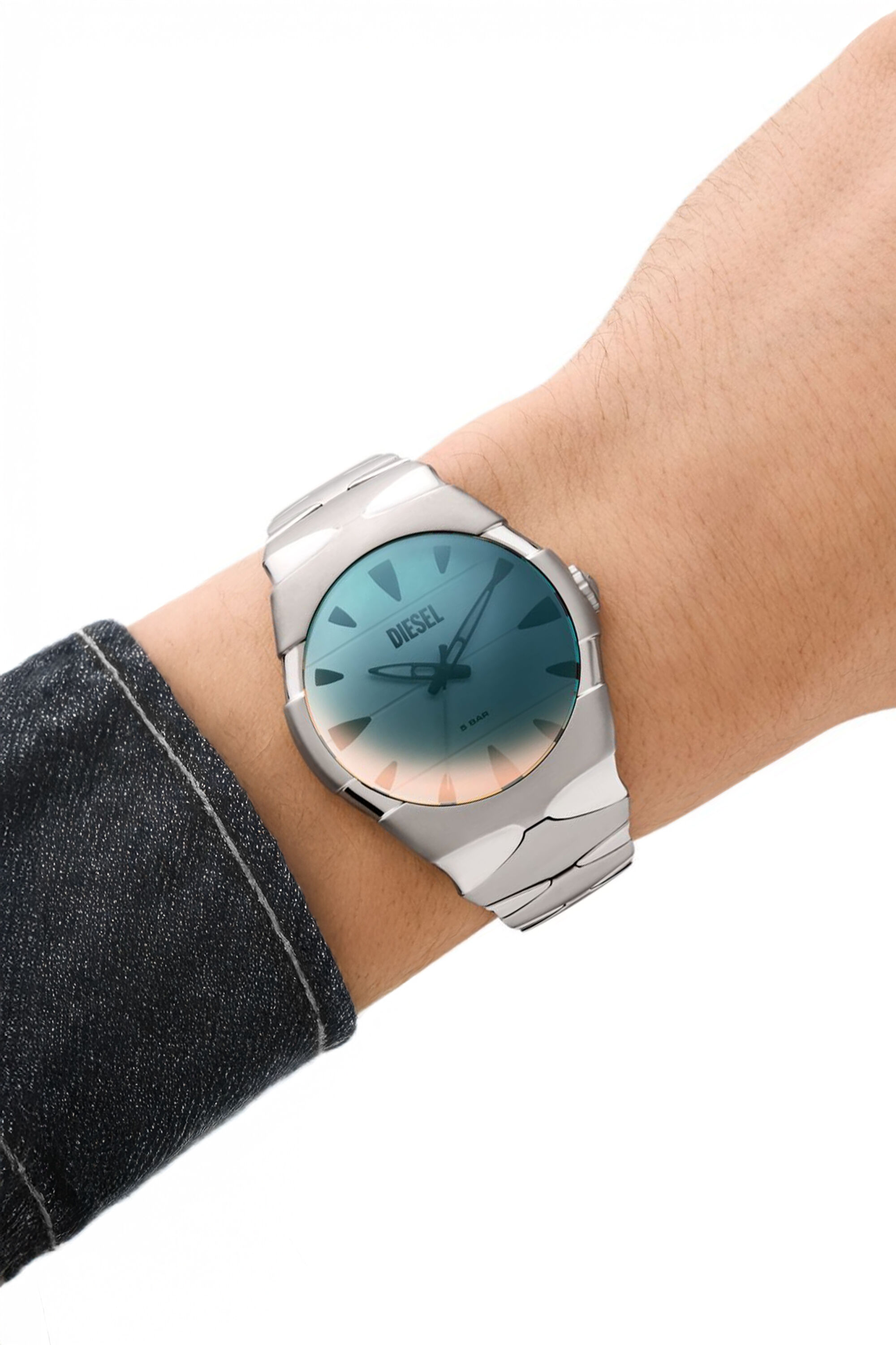 Men's D-Sruptor Stainless Steel Watch | Silver | Diesel