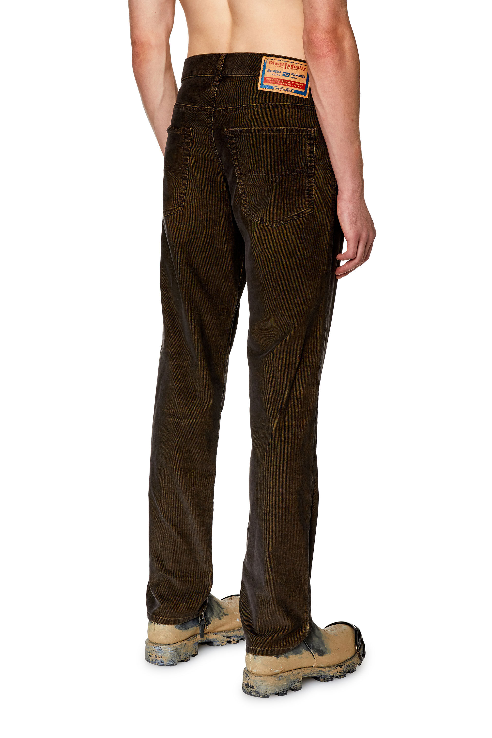Men's Tapered Jeans | Dark Green | Diesel 2023 D-Finitive