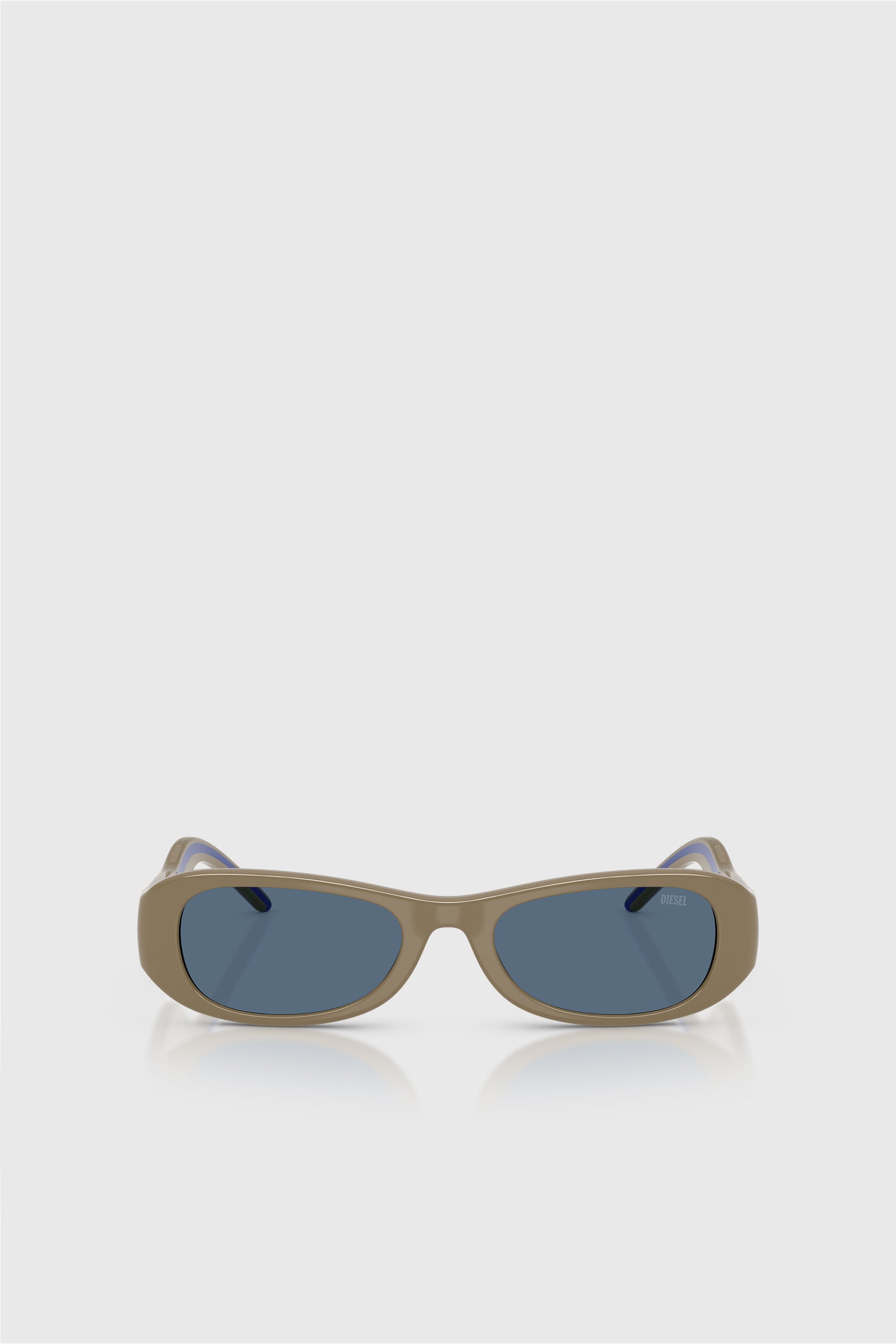 Diesel - 0DL3020U, Unisex's Pillow Sunglasses in Grey/Blue - 1