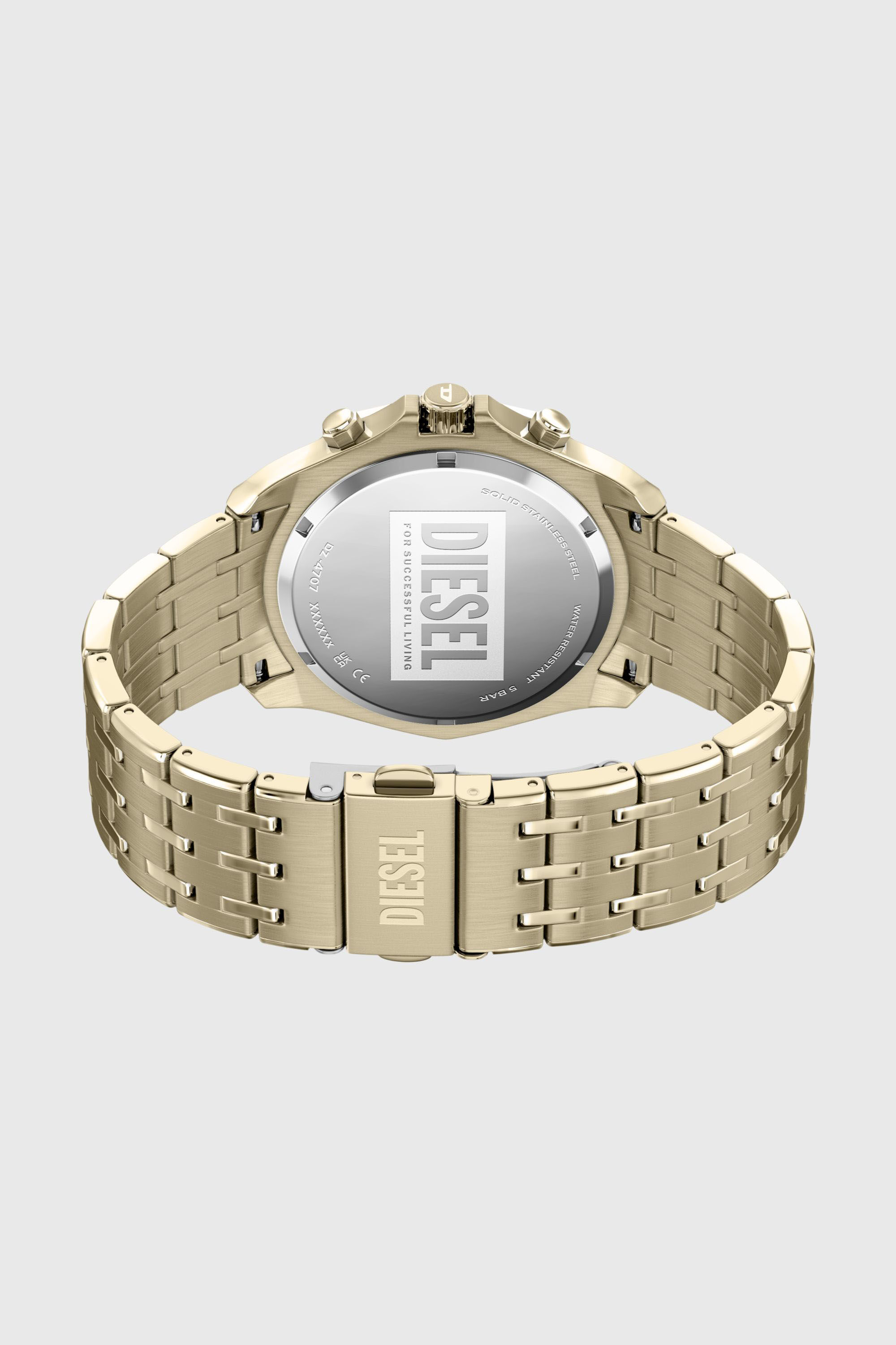 DIESEL 腕時計 Men's Stinger Gold-Tone Stainless Steel Watch | Gold | Diesel US