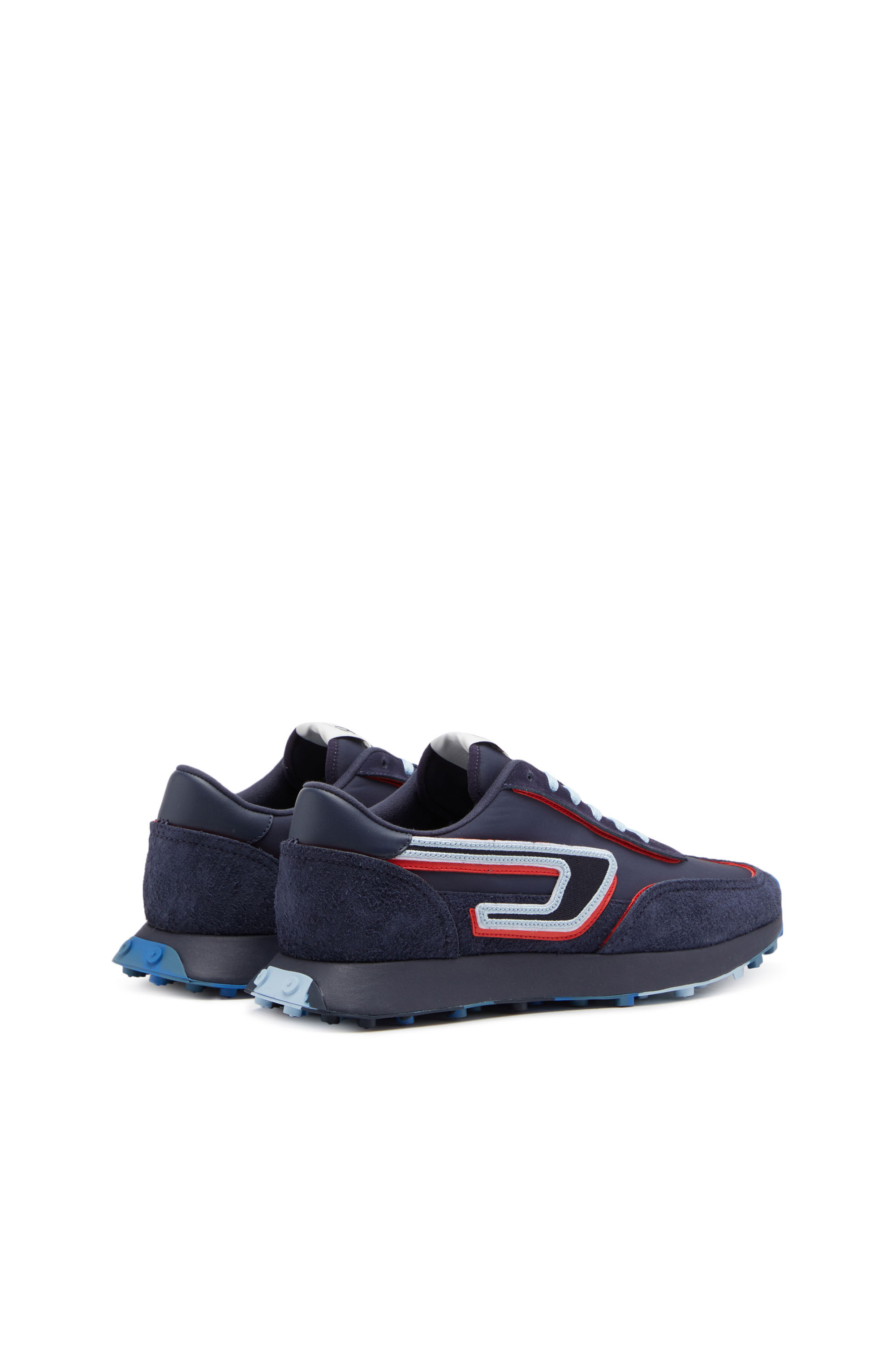 Diesel - S-RACER LC, S-Racer Lc - Sneakers en nylon et daim poilu Homme in Bleu - 3
