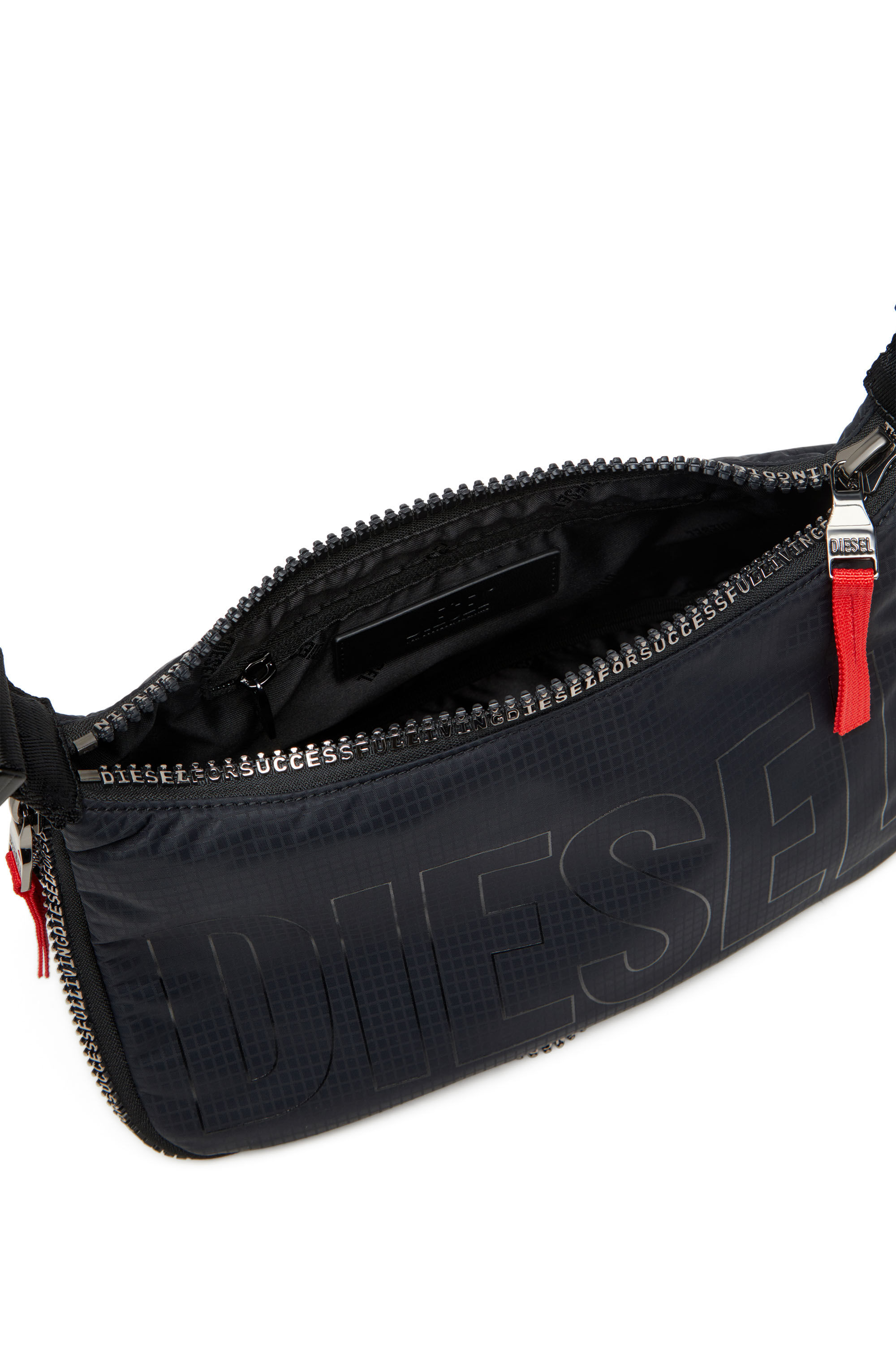 Women's Zip-D X-Expandable utilitarian shoulder bag | Black
