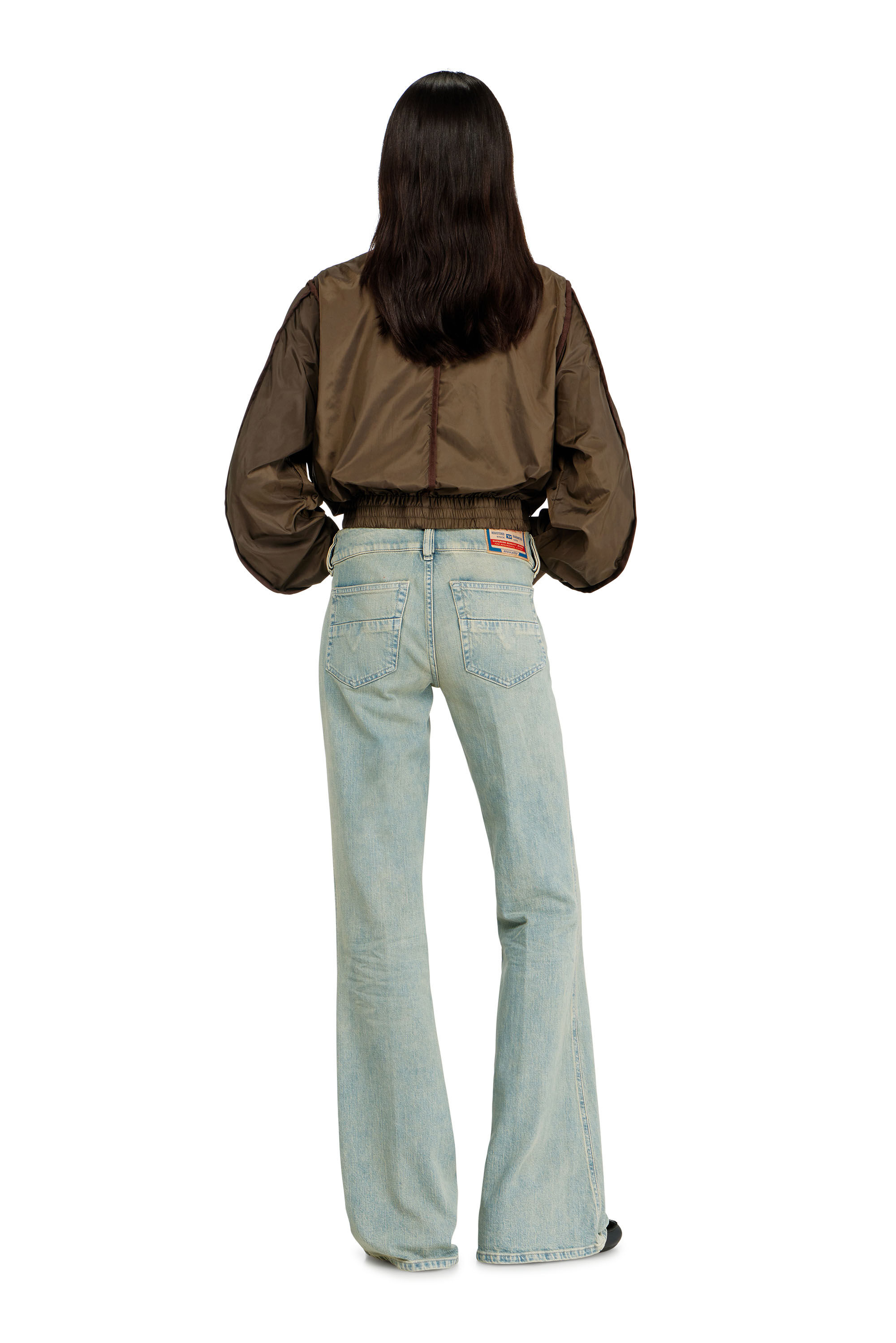 diesel ナインパンツ Women's Bootcut Jeans | Medium blue | Diesel D-Hush