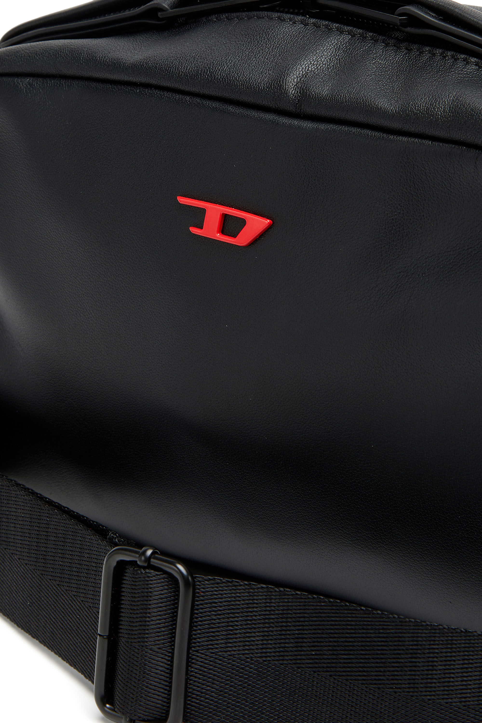 最新作　DIESEL RAVE CAMERA BAG fake leather Men's Rave-Camera bag in nappa leather | Black | Diesel
