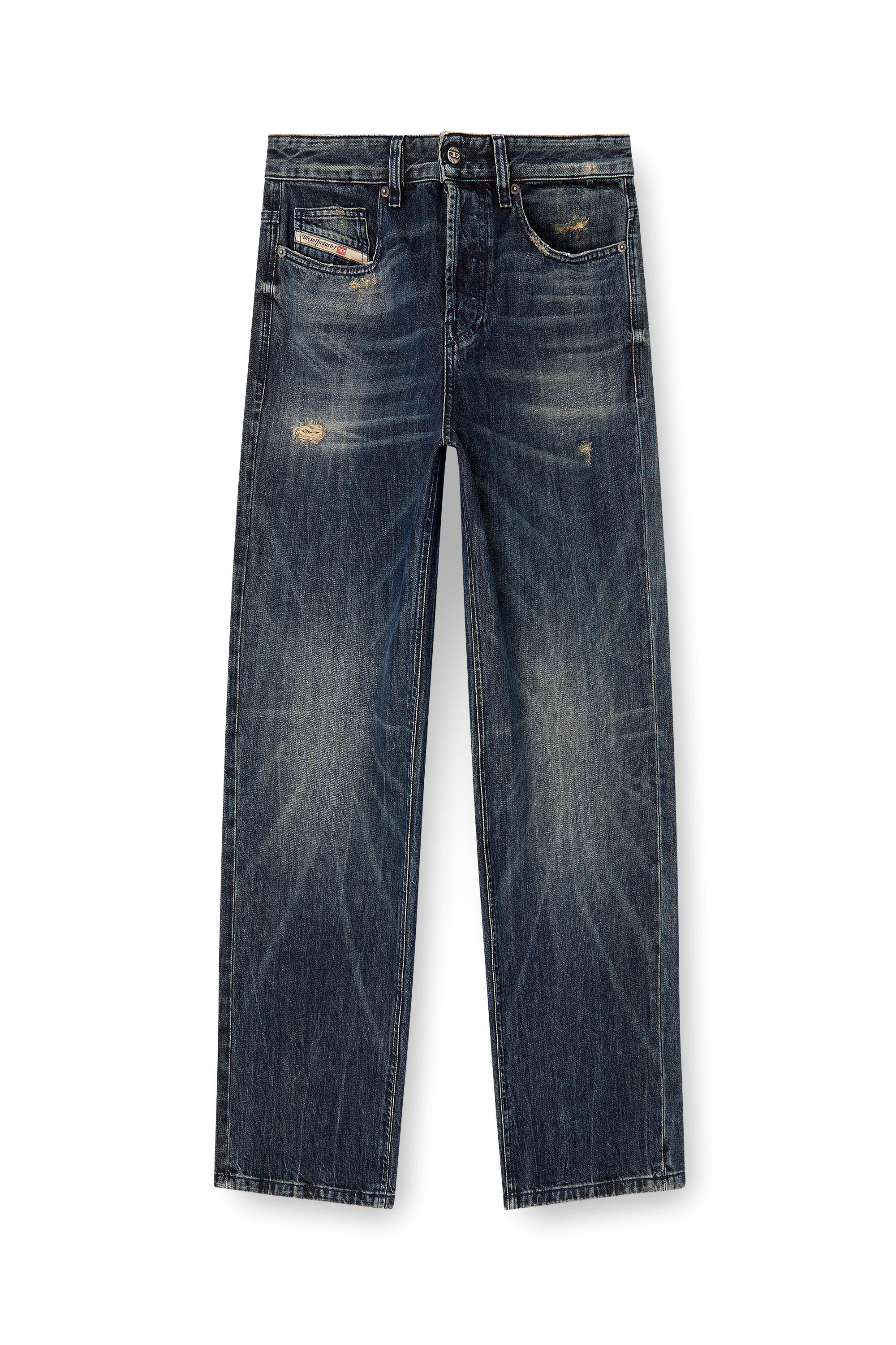 Men's Relaxed Jeans | Dark Blue | Diesel 2001 D-Macro
