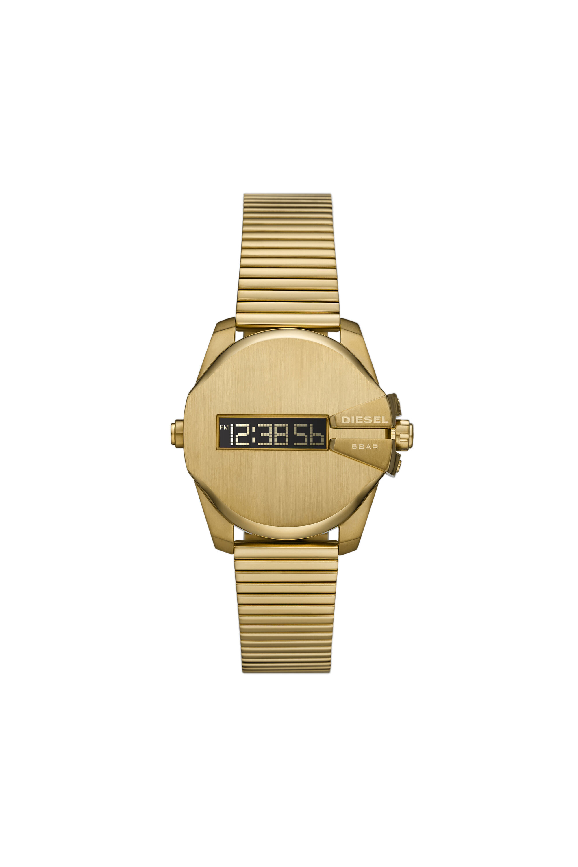 時計 DIESEL BABY CHIEF DZ1961 DZ1961: Gold digital steel watch | Diesel Baby Chief