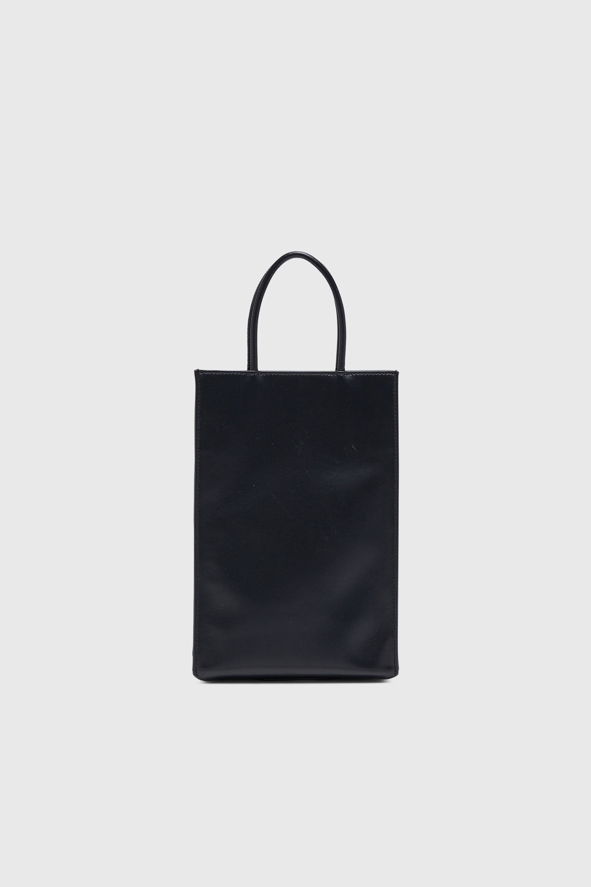 Diesel - DSL 3D SHOPPER M X, Man's Dsl 3D M-PU tote bag with embossed logo in Black - 3