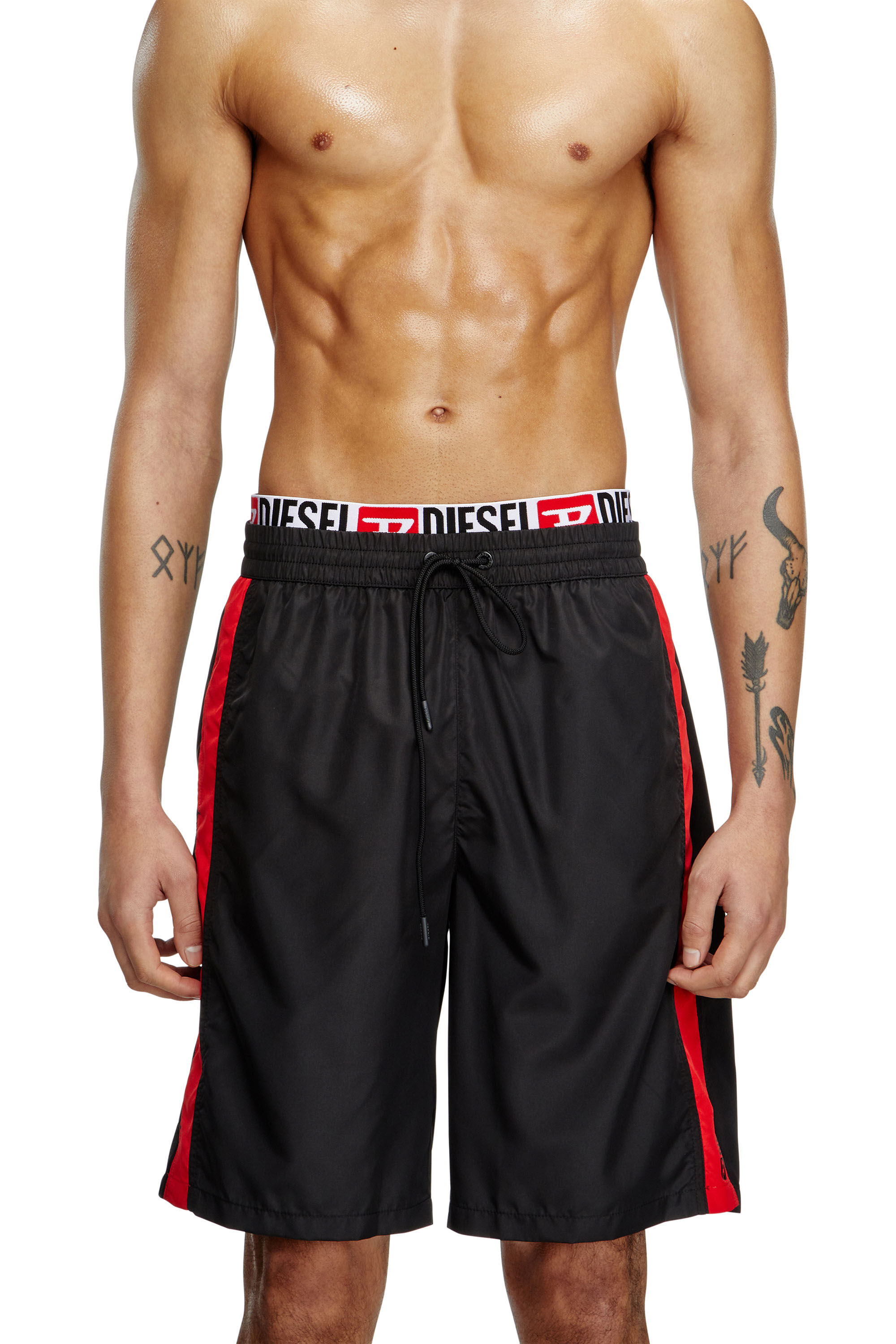 Diesel - DIEGO-53-D-CORE, Short de surf à taille hybride Homme in Polychrome - 1