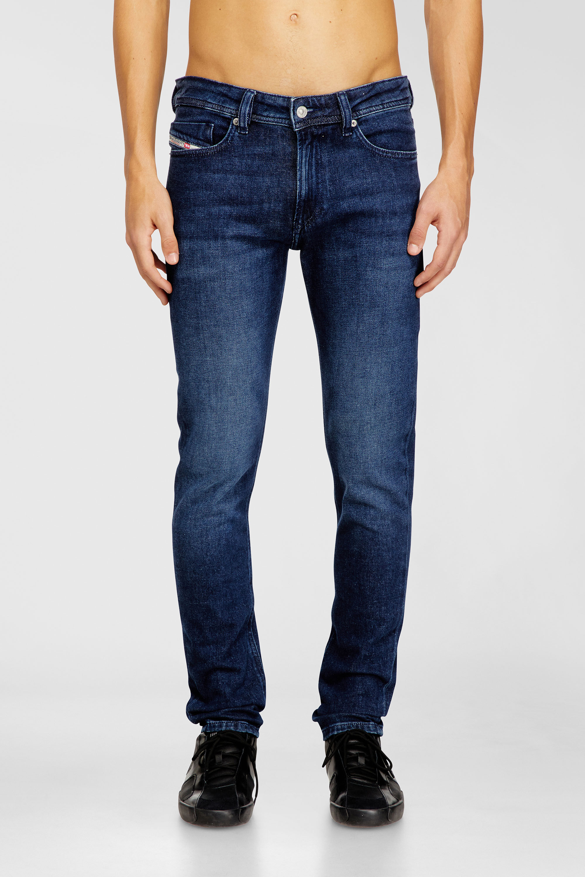 Men's Skinny Jeans | Low Waist 1979 SleenkerDark Blue | Diesel US