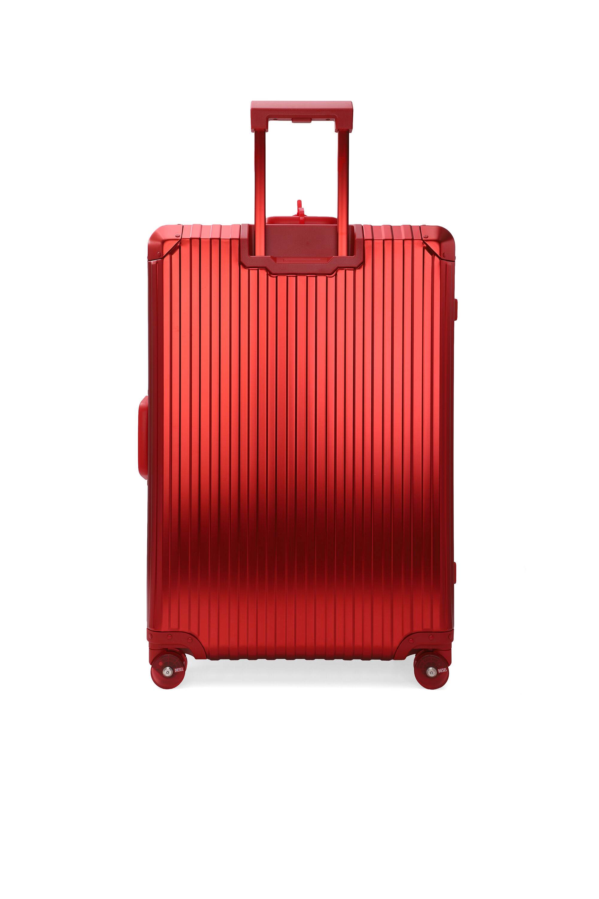 Diesel - DIESEL ALUMINUM TROLLEY- DSL002, Maleta de aluminio tama&ntilde;o L Unisex in Rojo - 2