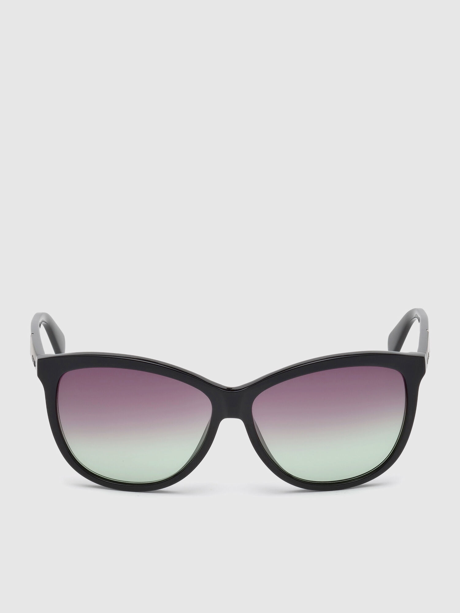 Diesel - DL0221, Female's Acetate shiny finishes eyewear in Black - 1