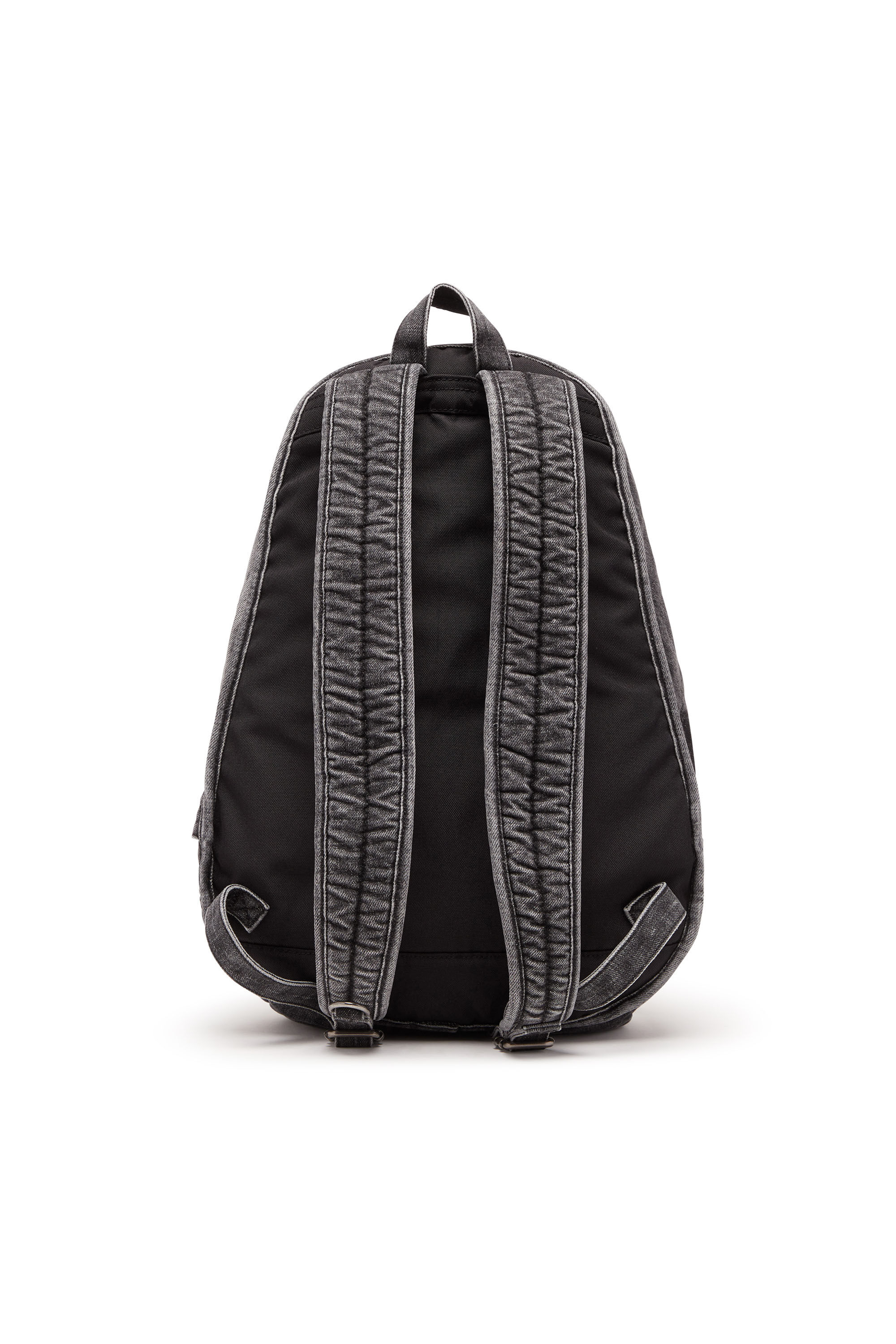 Diesel - RAVE BACKPACK X, Male's Rave Backpack X - Backpack in faded denim in Black - 3
