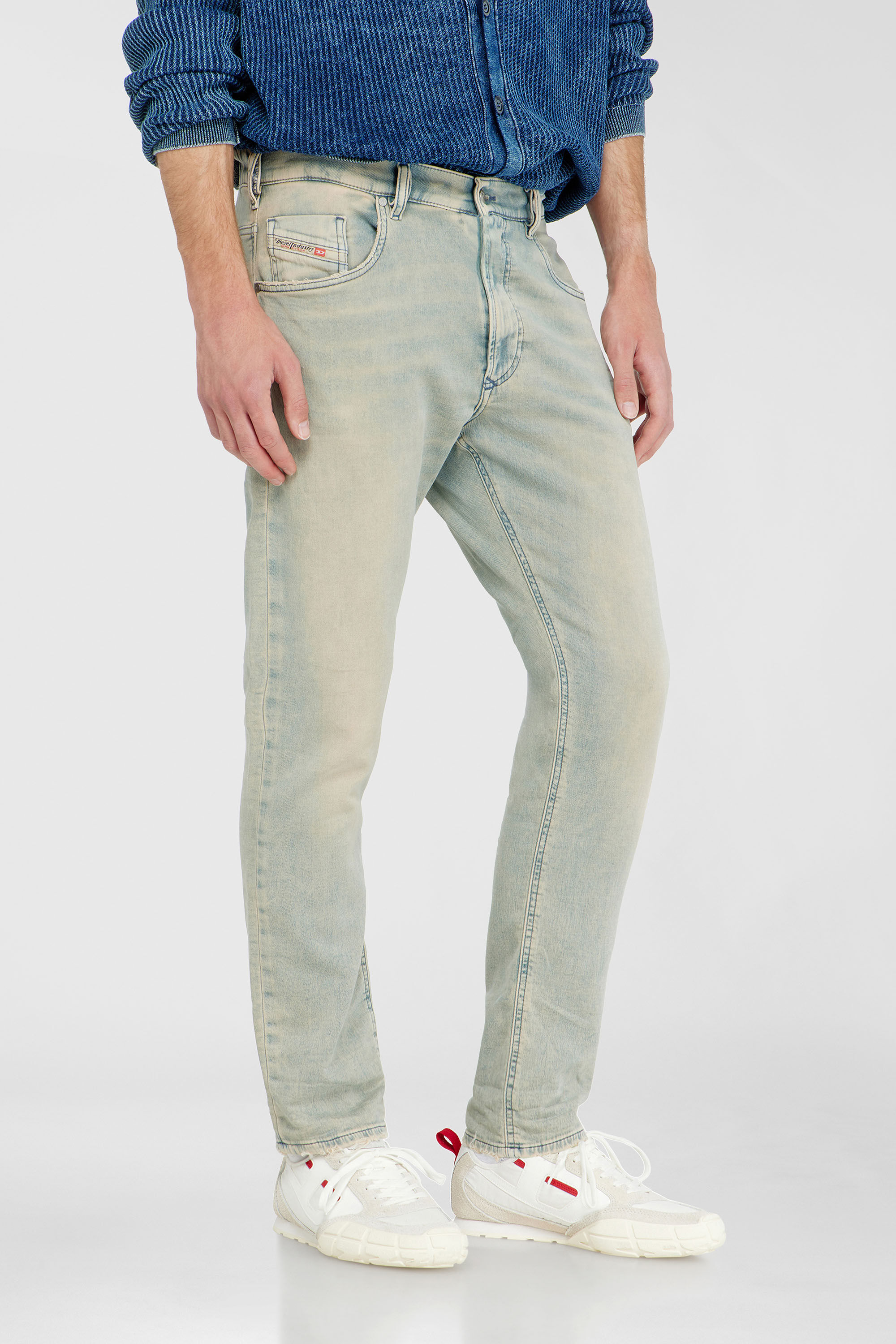 Men's Regular Jeans | Regular Waist 2032 D-Krooley-BW Joggjeans