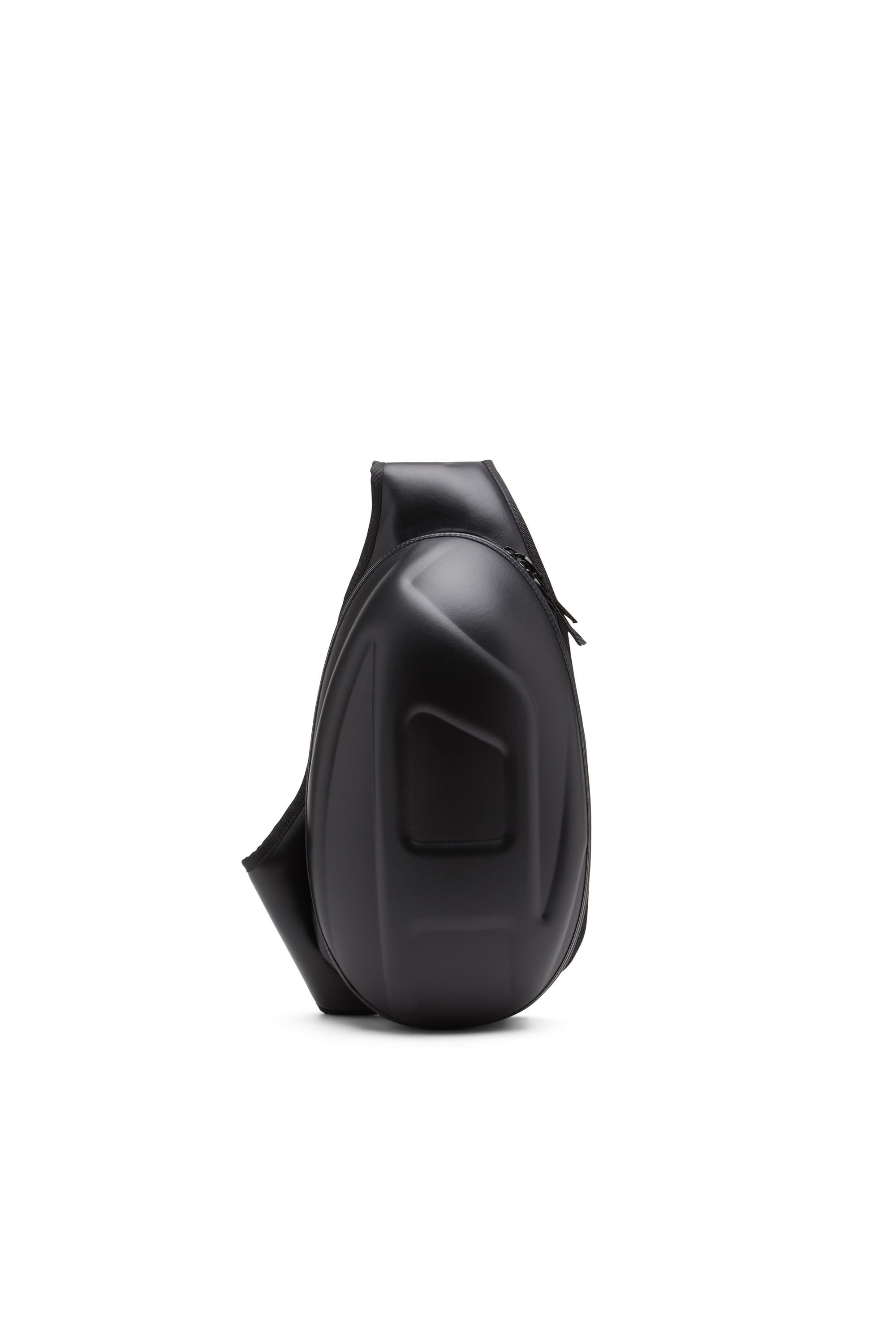 Diesel - 1DR-POD SLING BAG, 1DR-Pod Sling Bag - Sac à dos à une épaule en cuir Homme in Noir - 1