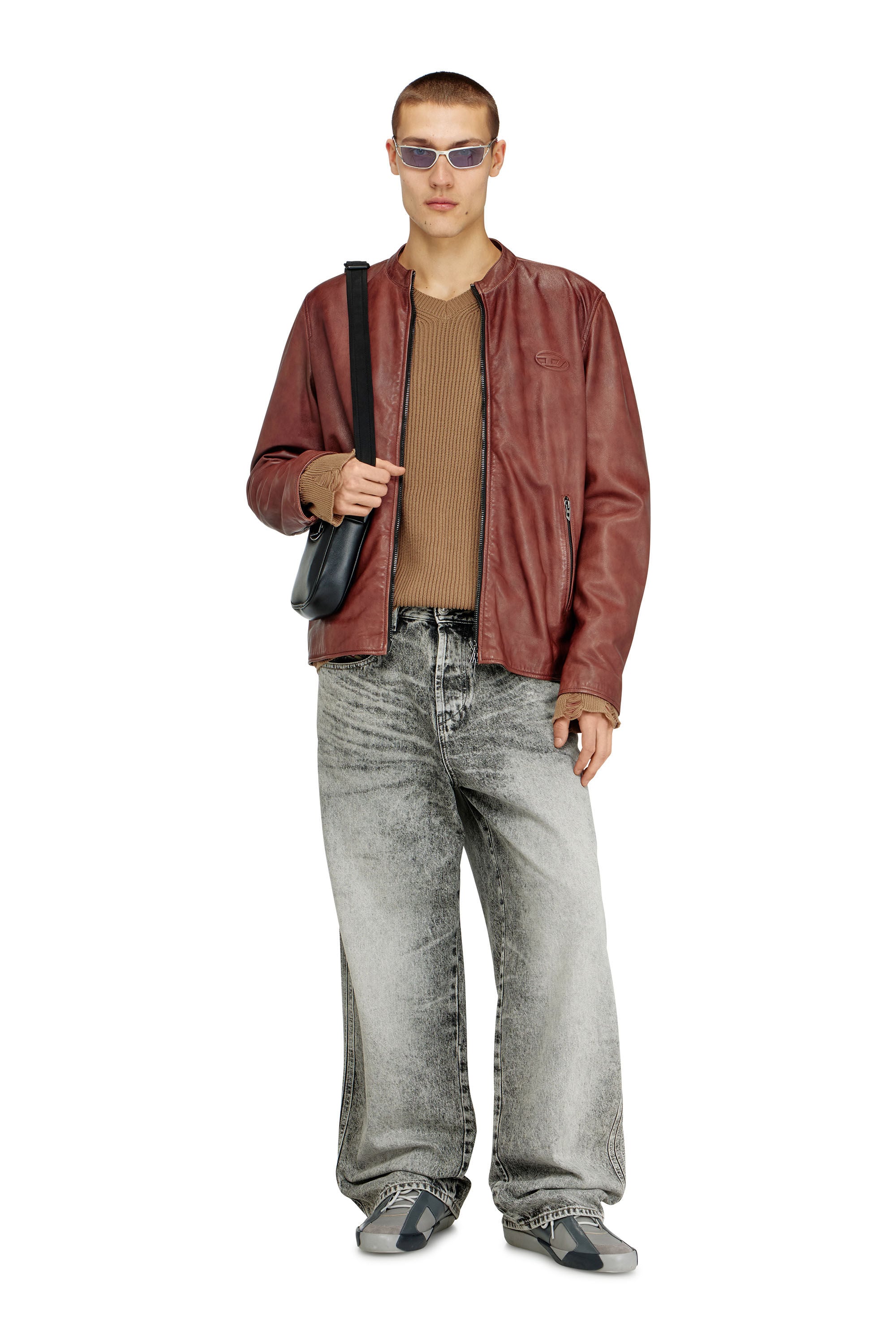 Women's Relaxed Jeans | Light Grey | Diesel 1997 D-Enim-M