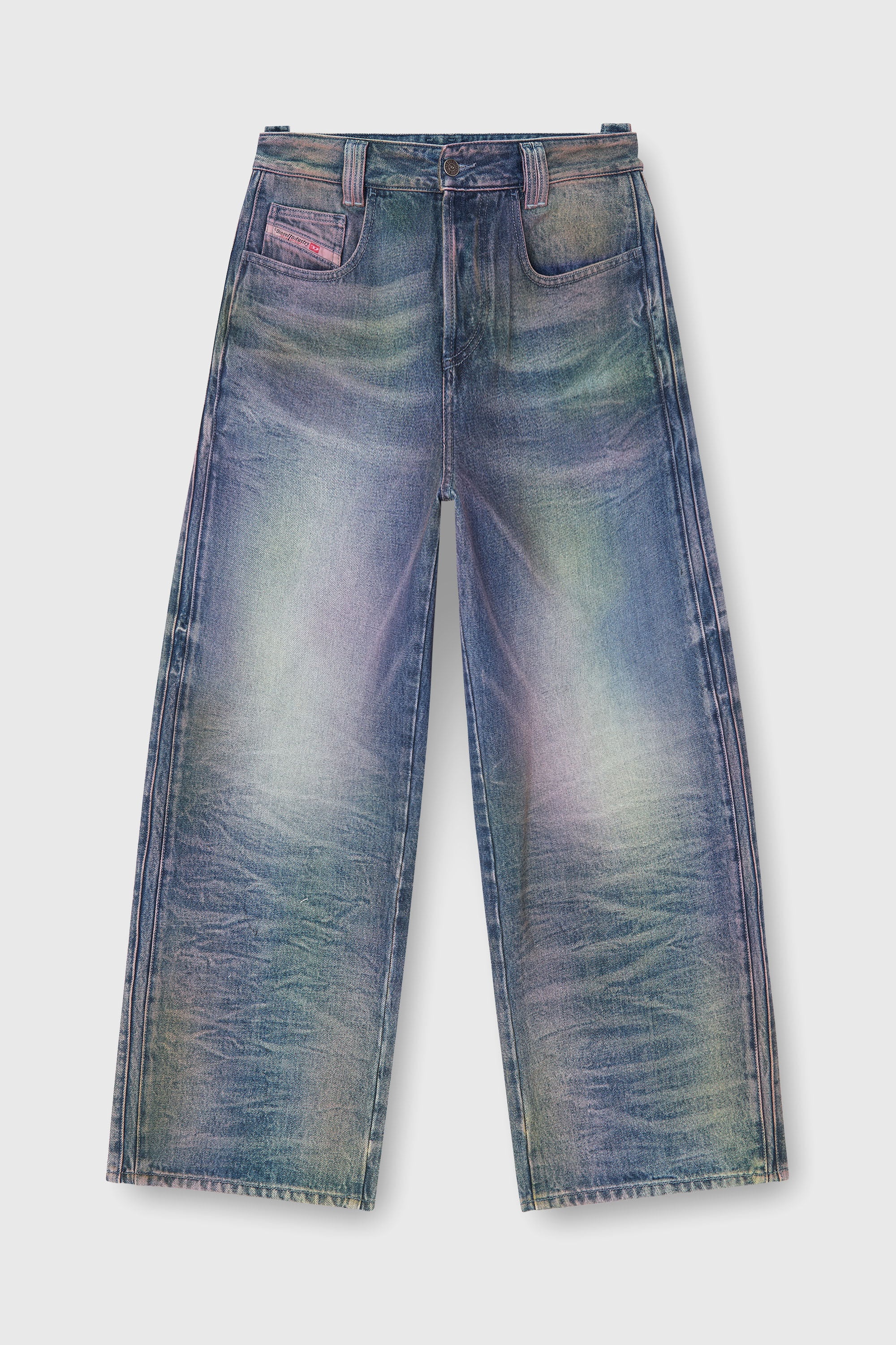 Diesel - Relaxed Jeans 1982 D-Hakou 007FW Unisex, Azul medio - 8