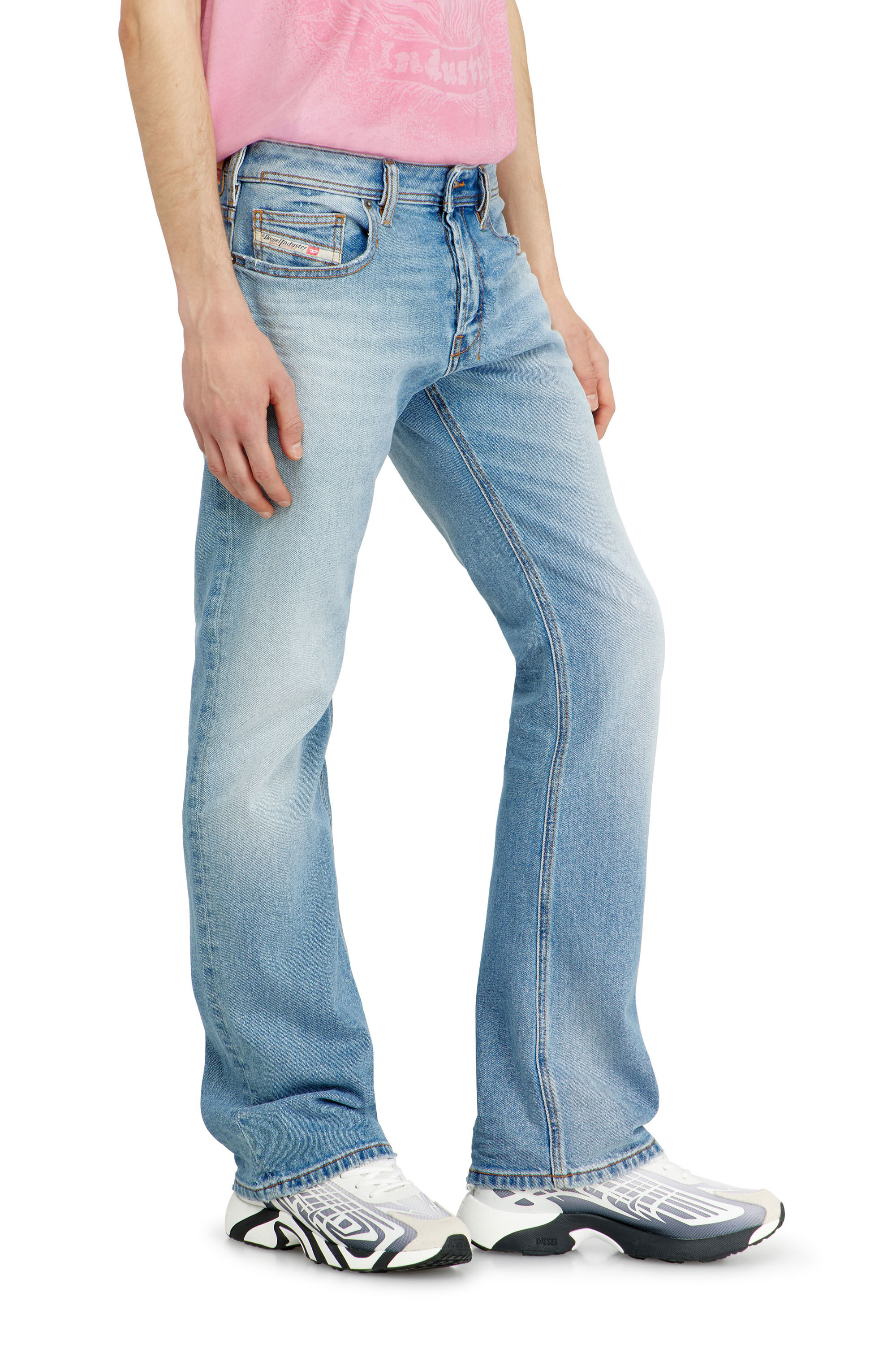 パンツ Archive 00s Diesel Fade Boots cut jeans Men's Bootcut Jeans | Light Blue | Diesel 2007 Zatiny