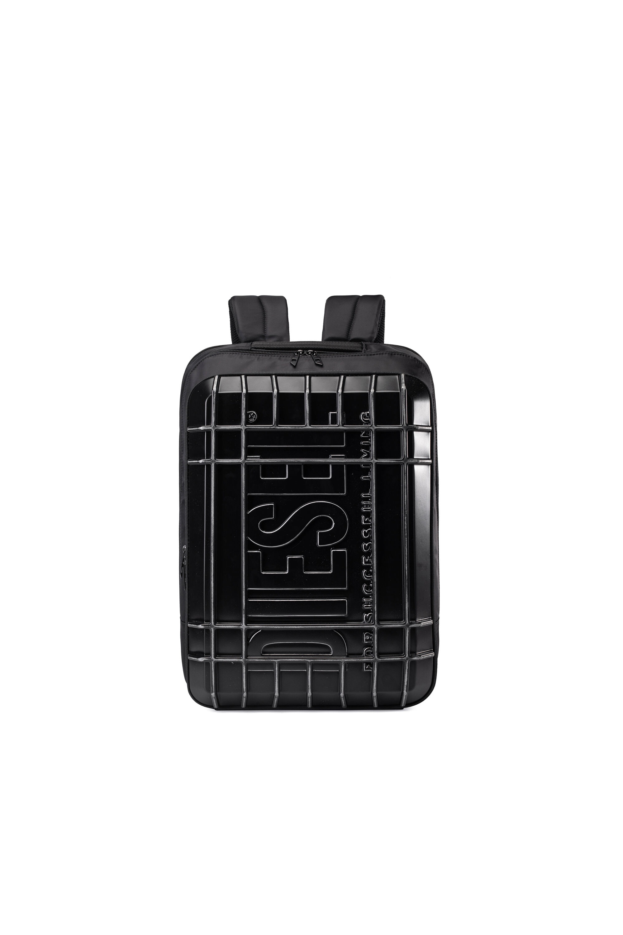 Diesel - DIESEL PC STRONG IMAGE BACKPACK- DSB005, Mochila de viaje resistente Unisex in Negro - 1