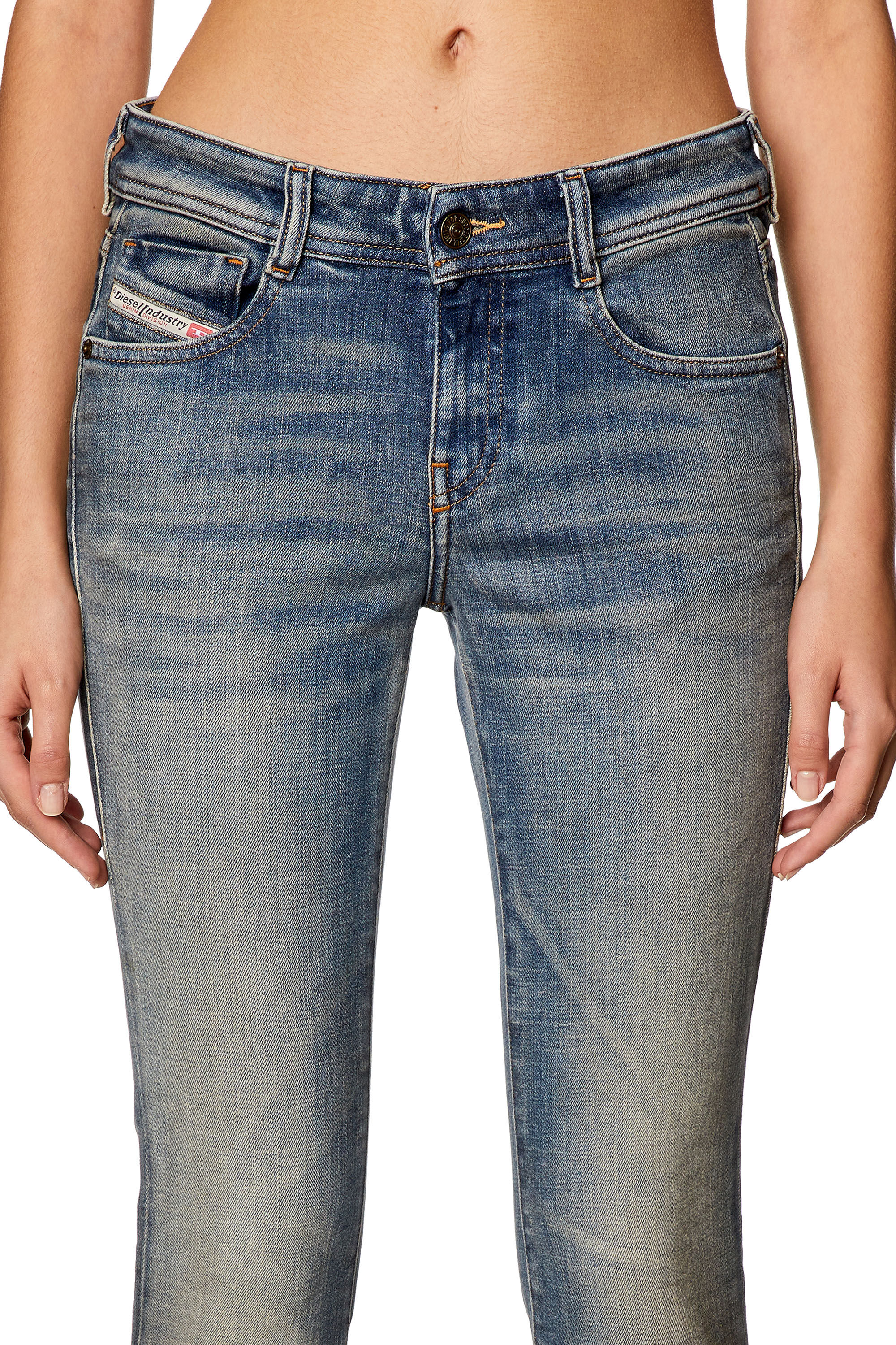 Diesel - Woman's Bootcut Jeans 1969 D-Ebbey 09H69, Dark Blue - 3