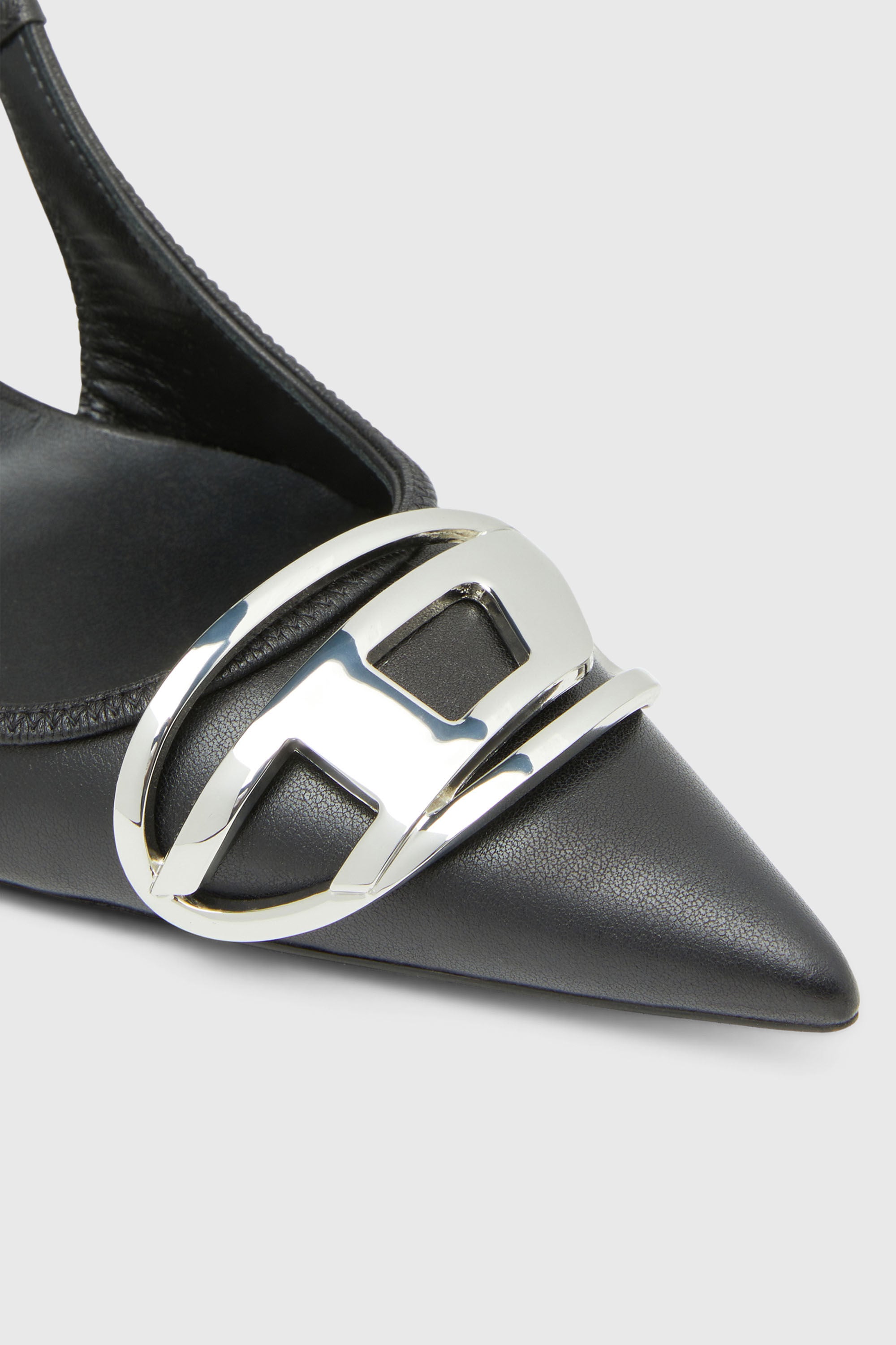 D-VENUS SB Woman: Slingback pumps in nappa leather, D logo