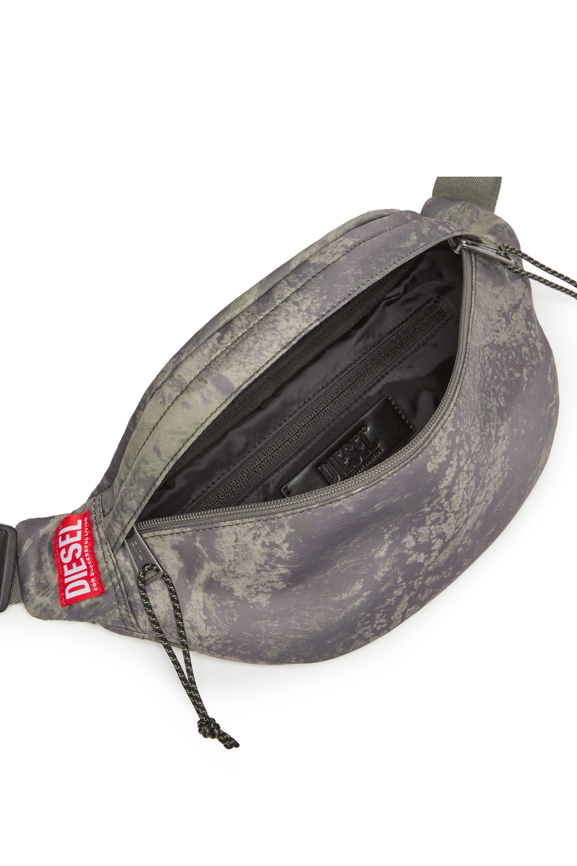 Men's Rave Beltbag X - Belt bag in recycled earth-print fabric