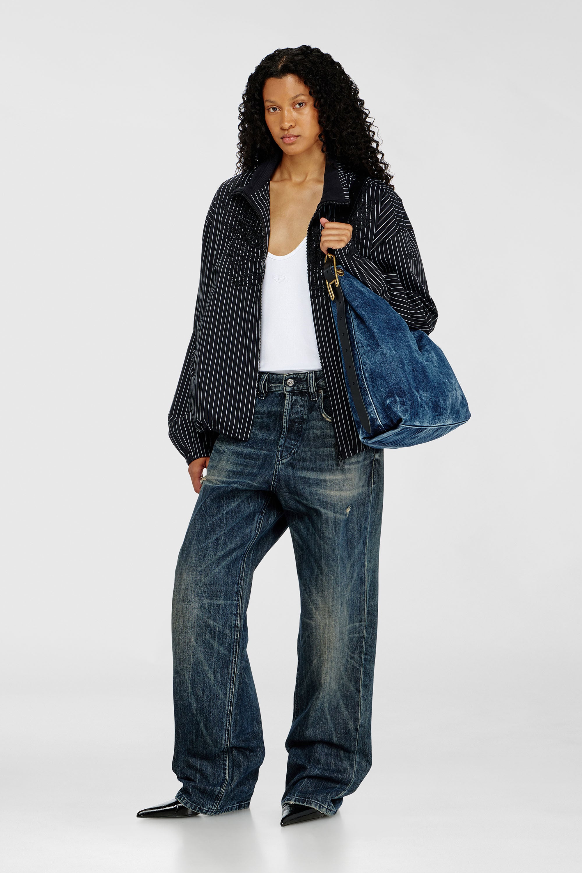 Denim Shoulder Bag | Diesel® US {{Country}}