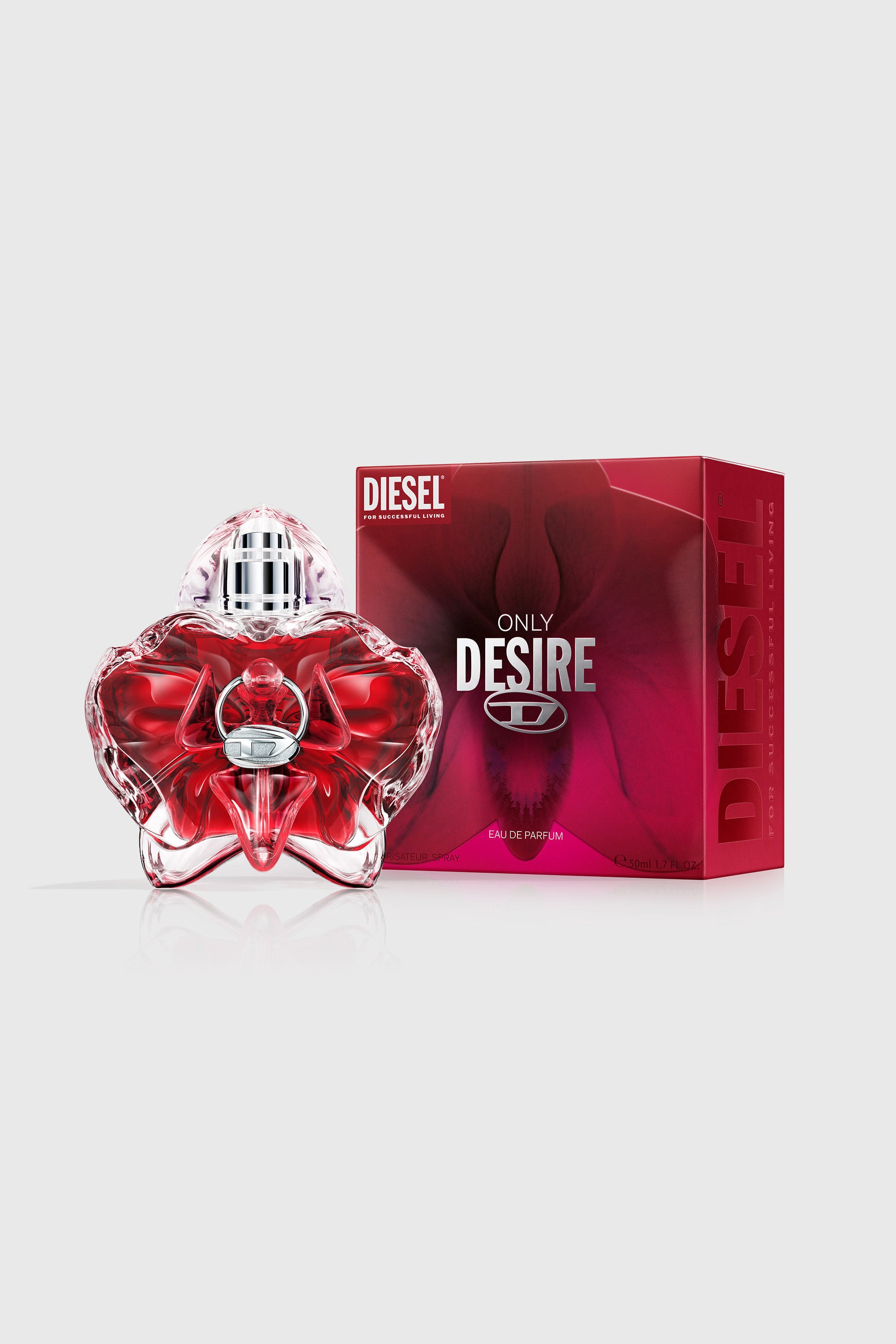 Diesel - DIESEL ONLY DESIRE EDP 50ML LF794300, Only Desire 50ml, Eau De Parfum Mujer in Rojo - 2