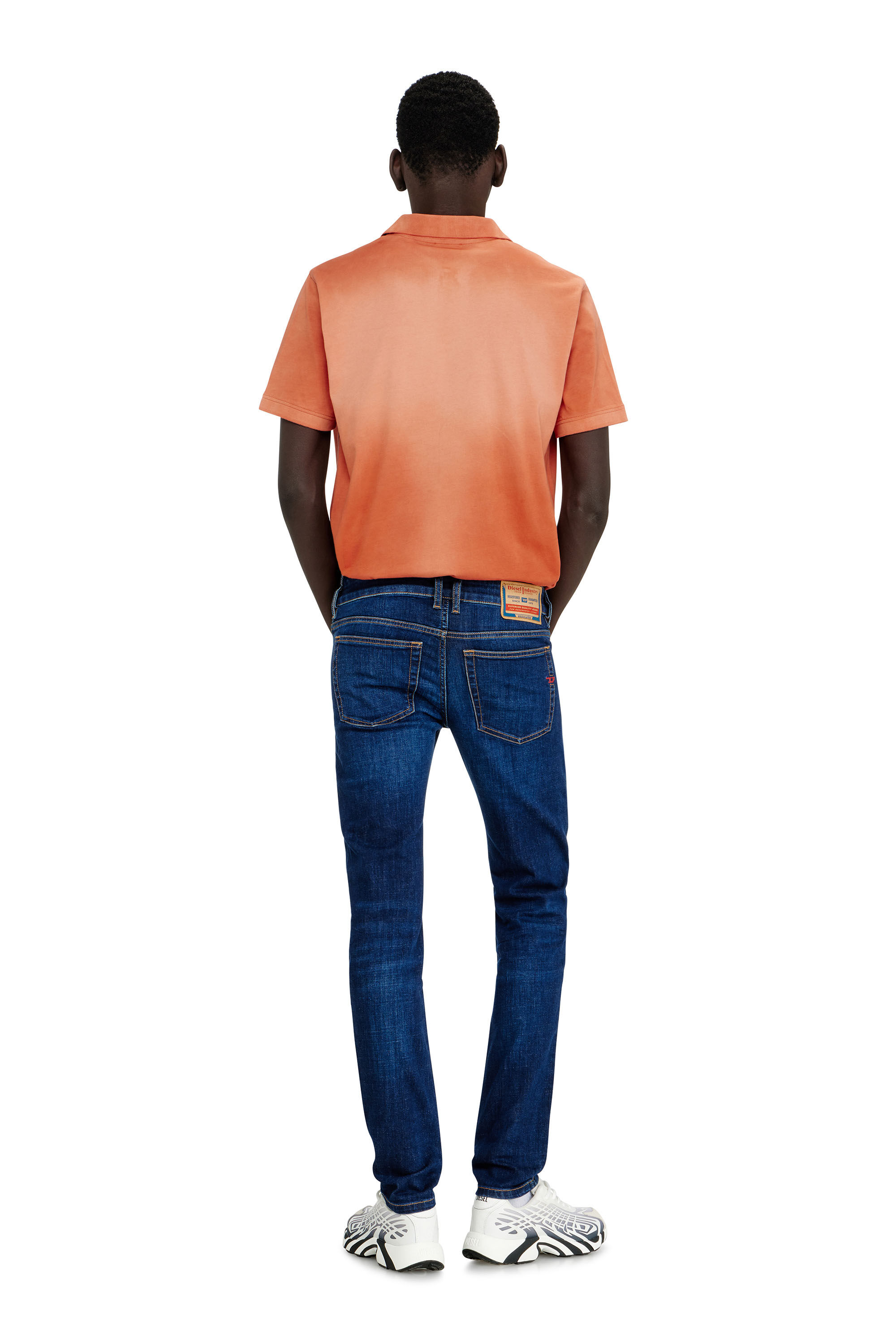 Diesel - Man's Skinny Jeans 1979 Sleenker 09J17, Dark Blue - 3