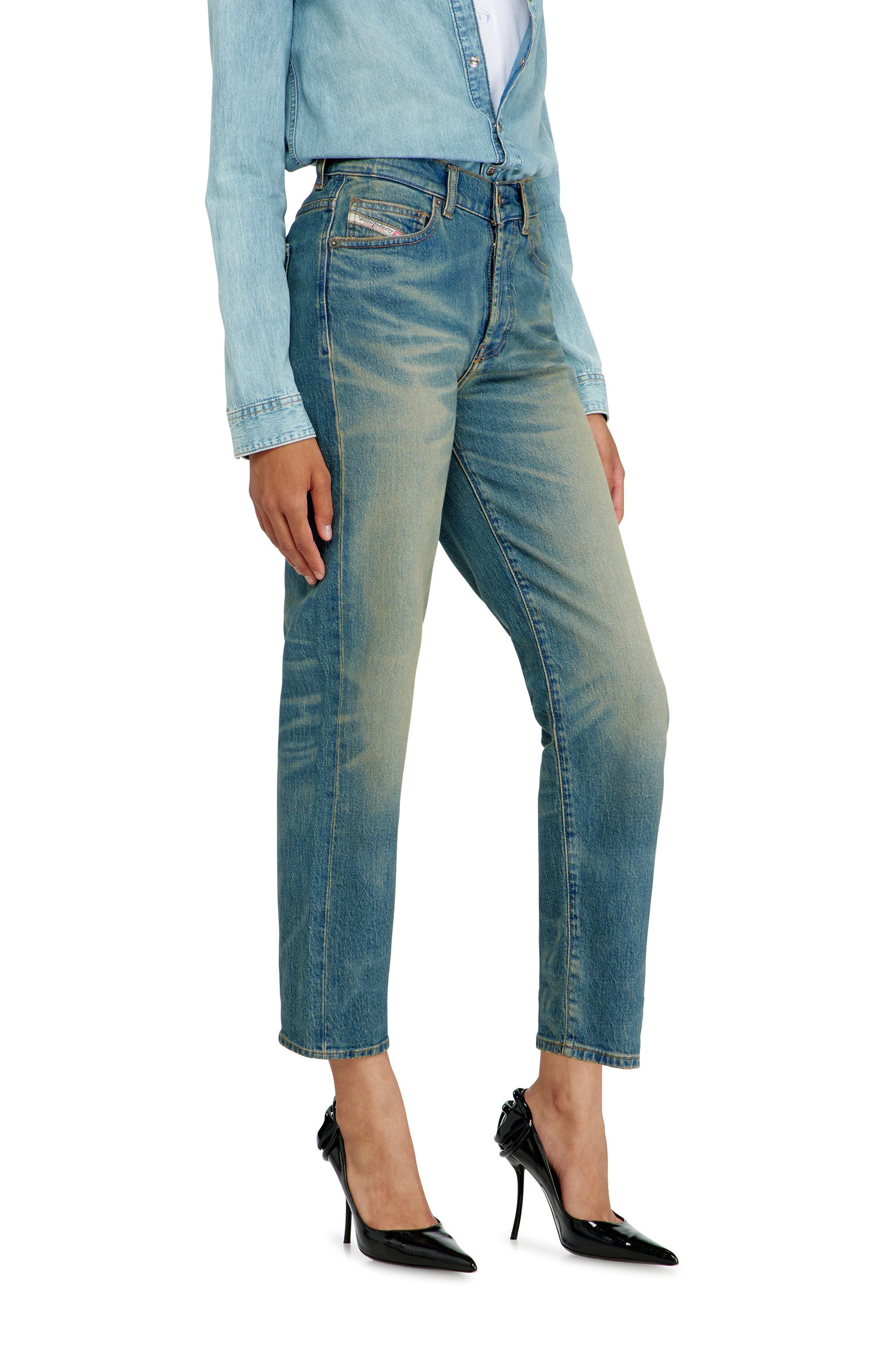 Diesel - Female's Regular Jeans 1981 D-Went 0KBBP, Medium Blue - 7