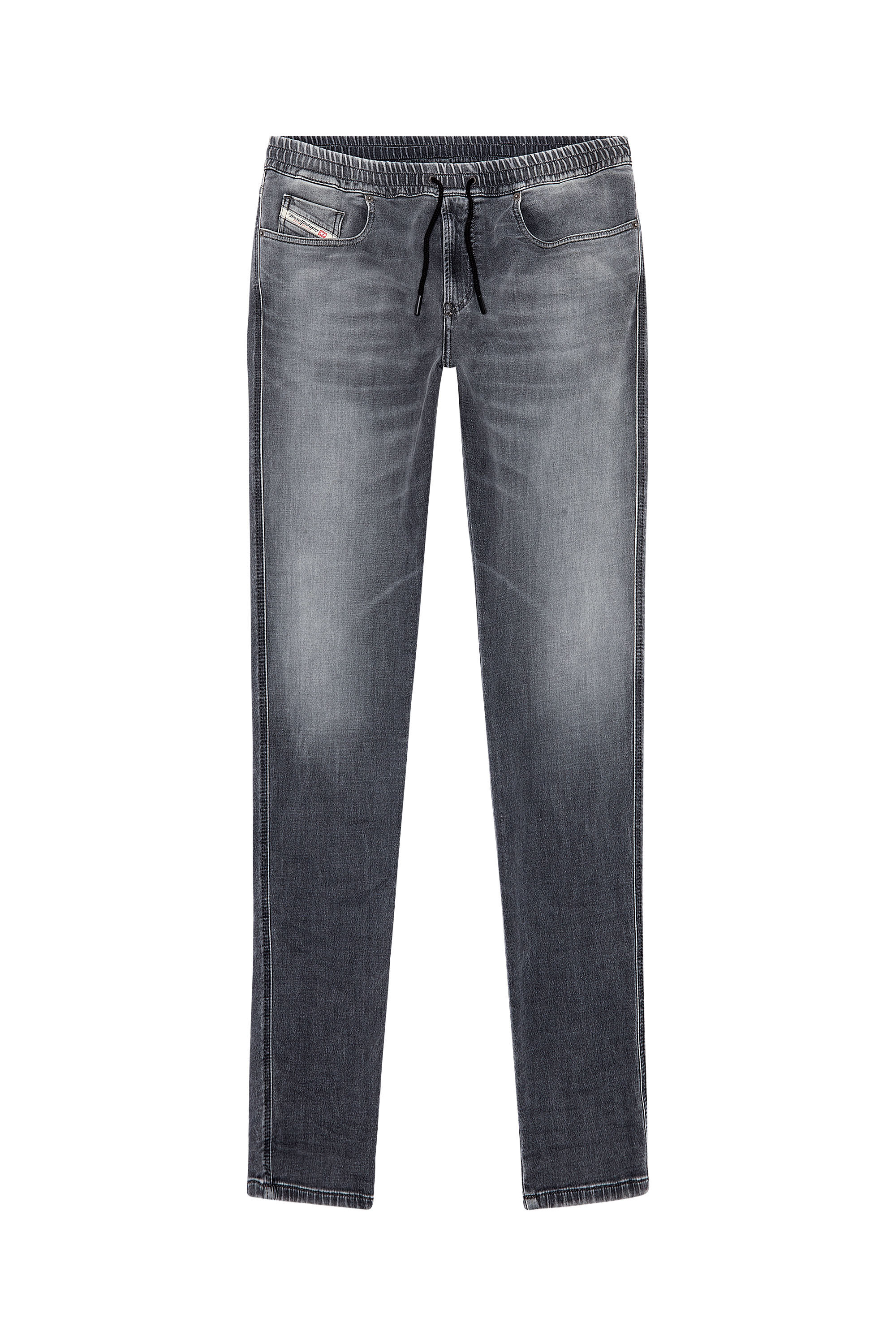 Diesel - Male's Slim 2060 D-Strukt Joggjeans® 068HS, Grey - 2