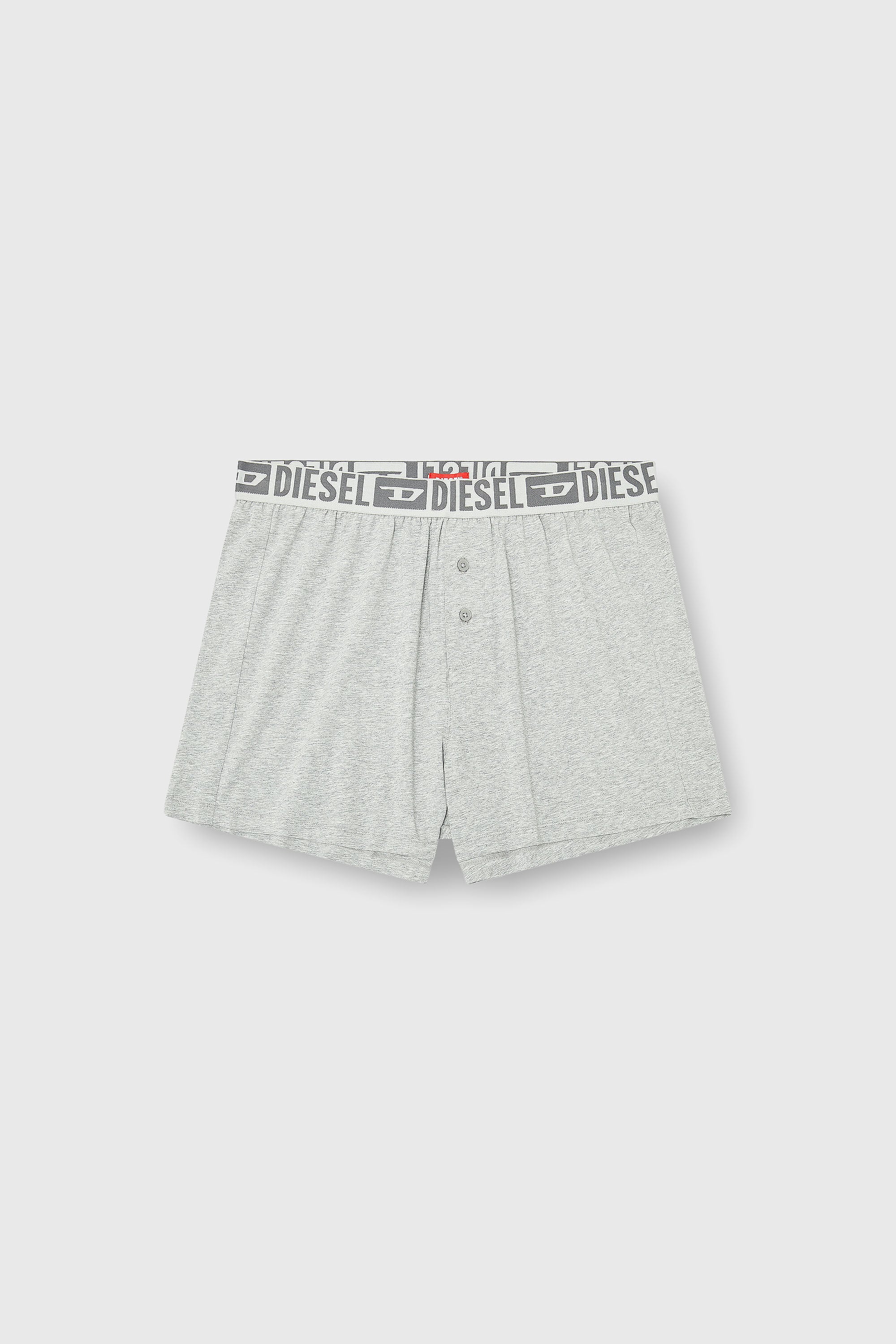 Diesel - STARKIE-D-CORE-2PACK, Lot de deux boxers en coton stretch Homme in Gris - 2