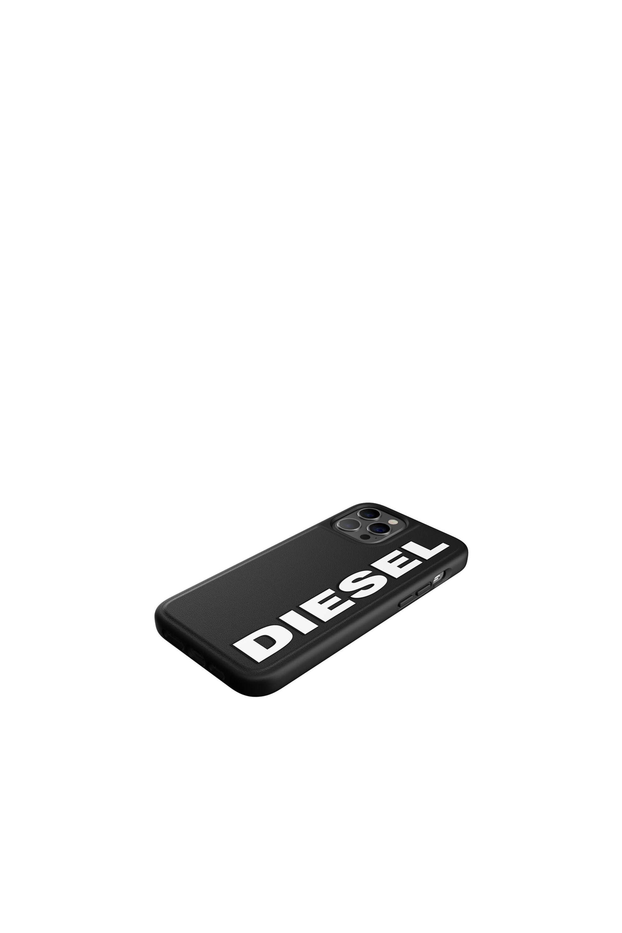 Diesel - 42493 STANDARD CASE, Coque moulée pur iPhone 12 Pro Max Mixte in Noir - 4