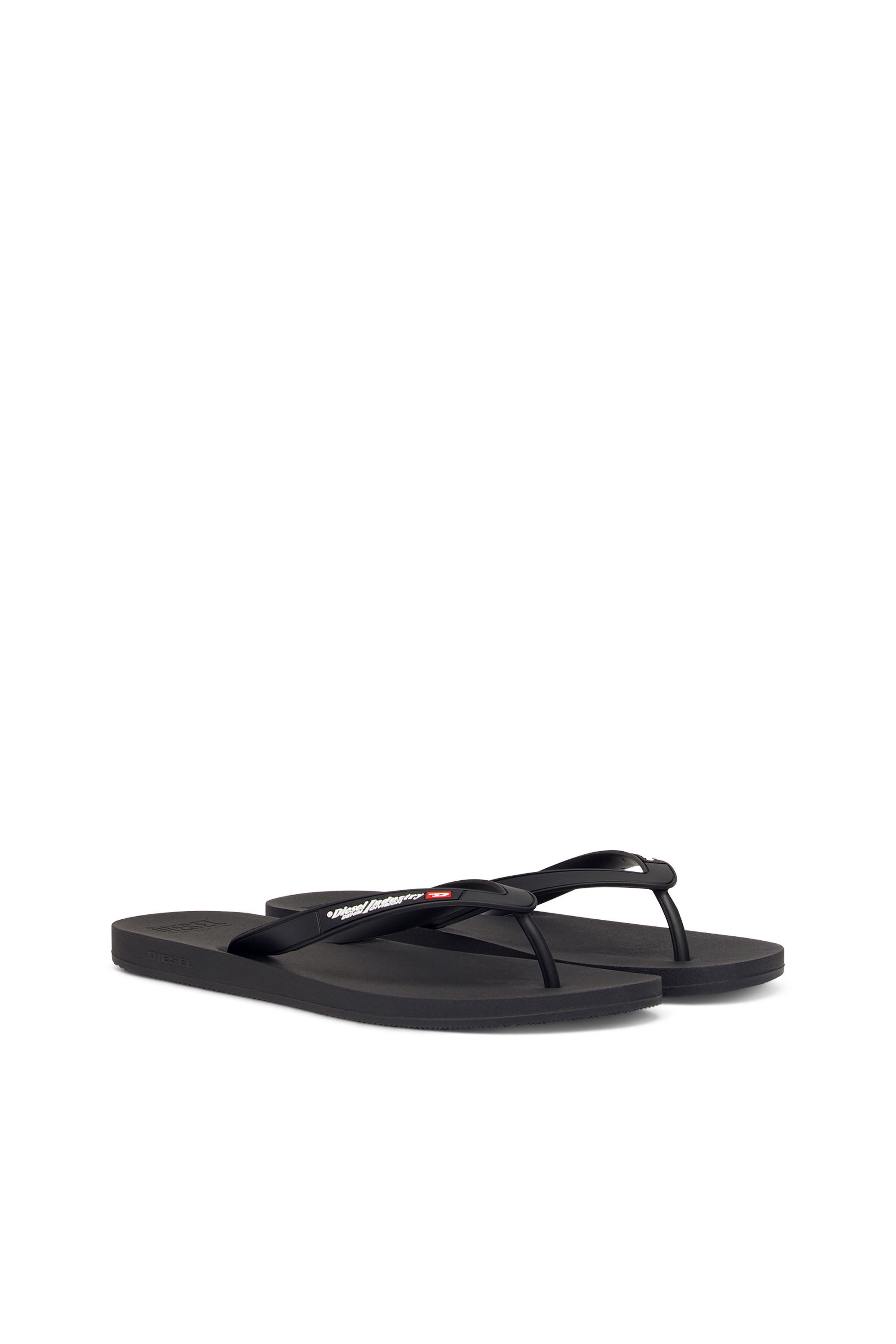 Diesel - SA-KAUAY NL, Sa-Kauay Nl - Chancletas con tirantes con el logotipo Hombre in Negro - 2