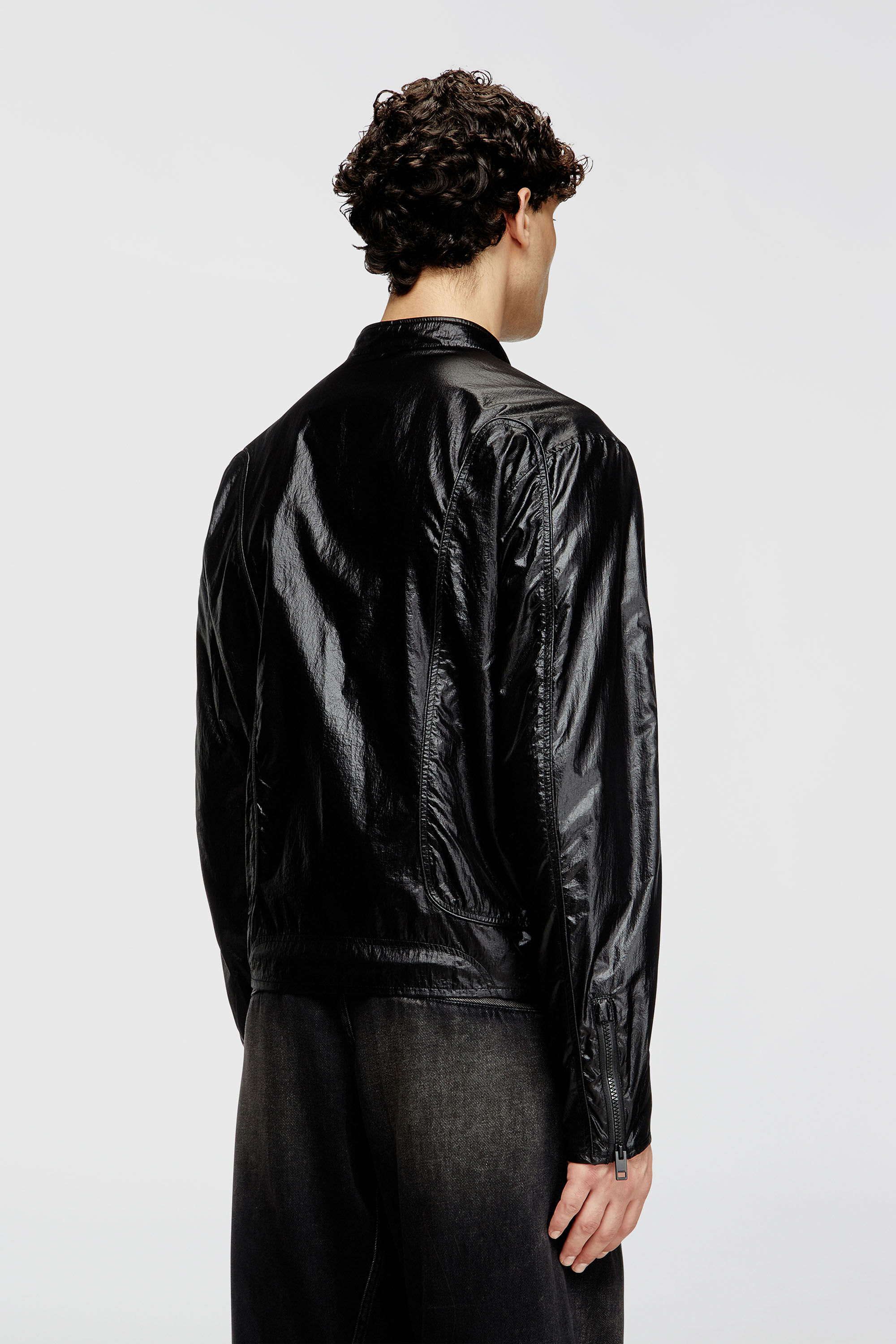 J-CLAYS Man Rain Jacket | Black | Diesel