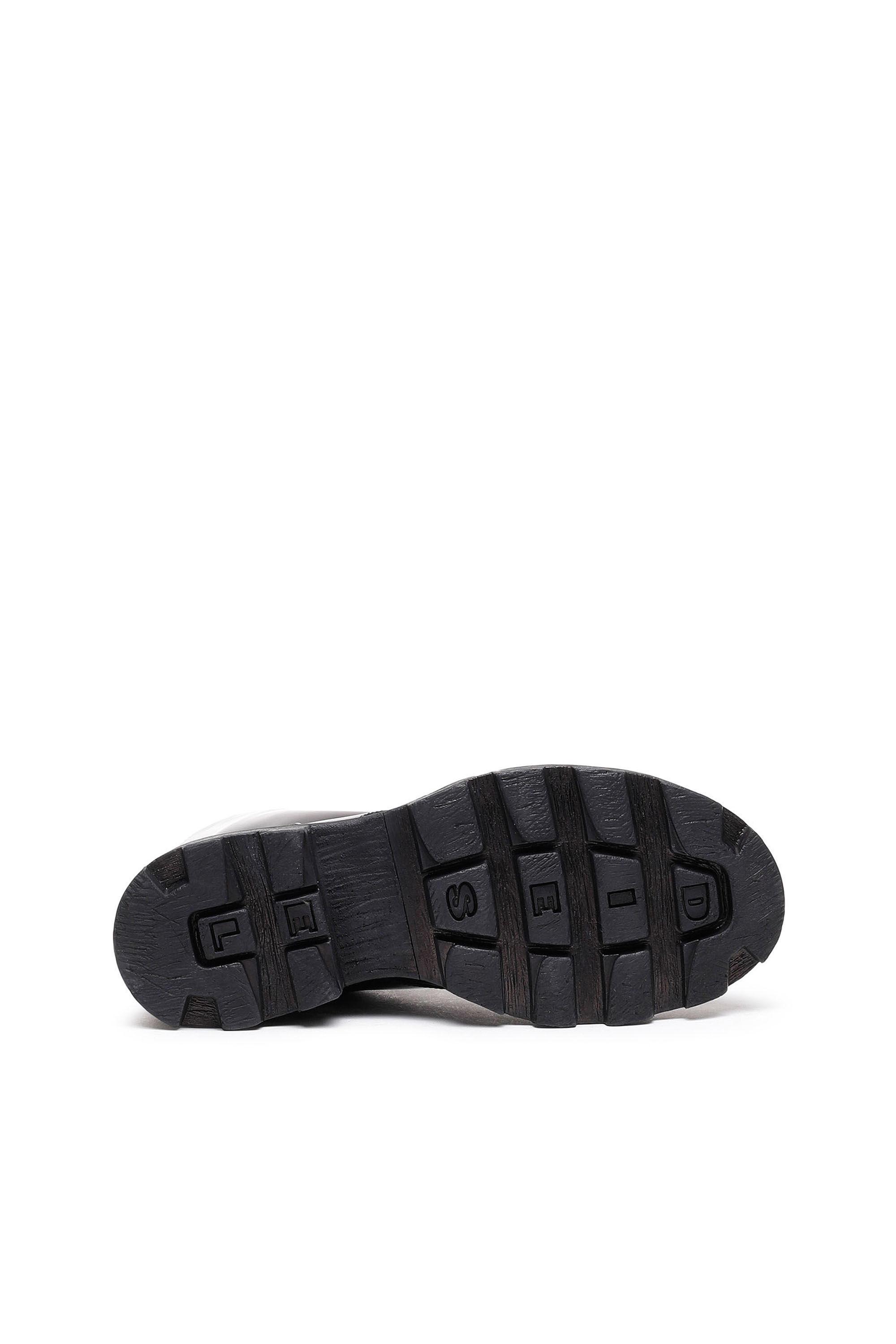 Diesel - D-HAMMER BT, D-Hammer-Combat boots en cuir glacé Homme in Noir - 5