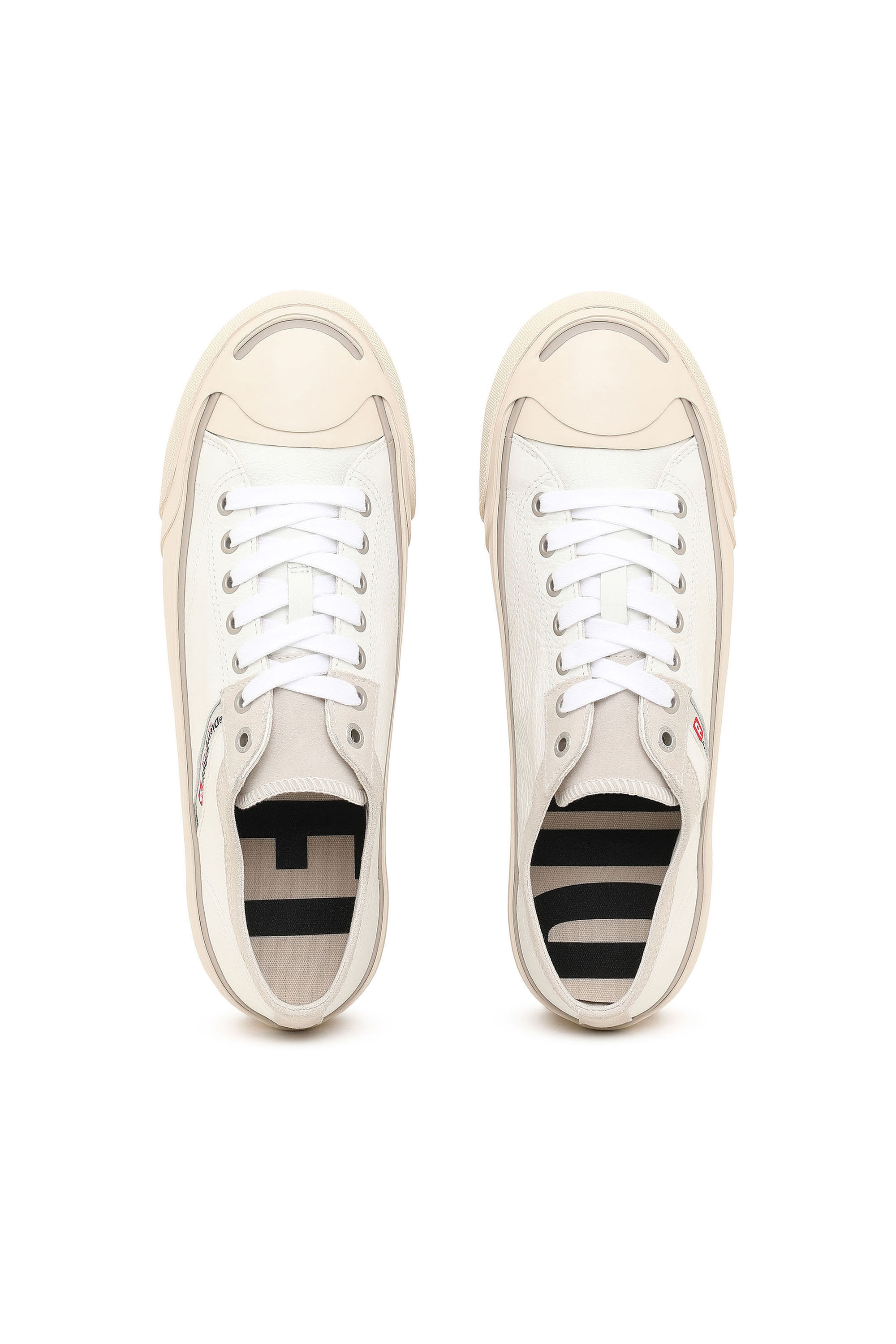 Diesel - S-PRINCIPIA LOW X, Male's S-Principia Low X - Sneakers in leather and suede in White - 4