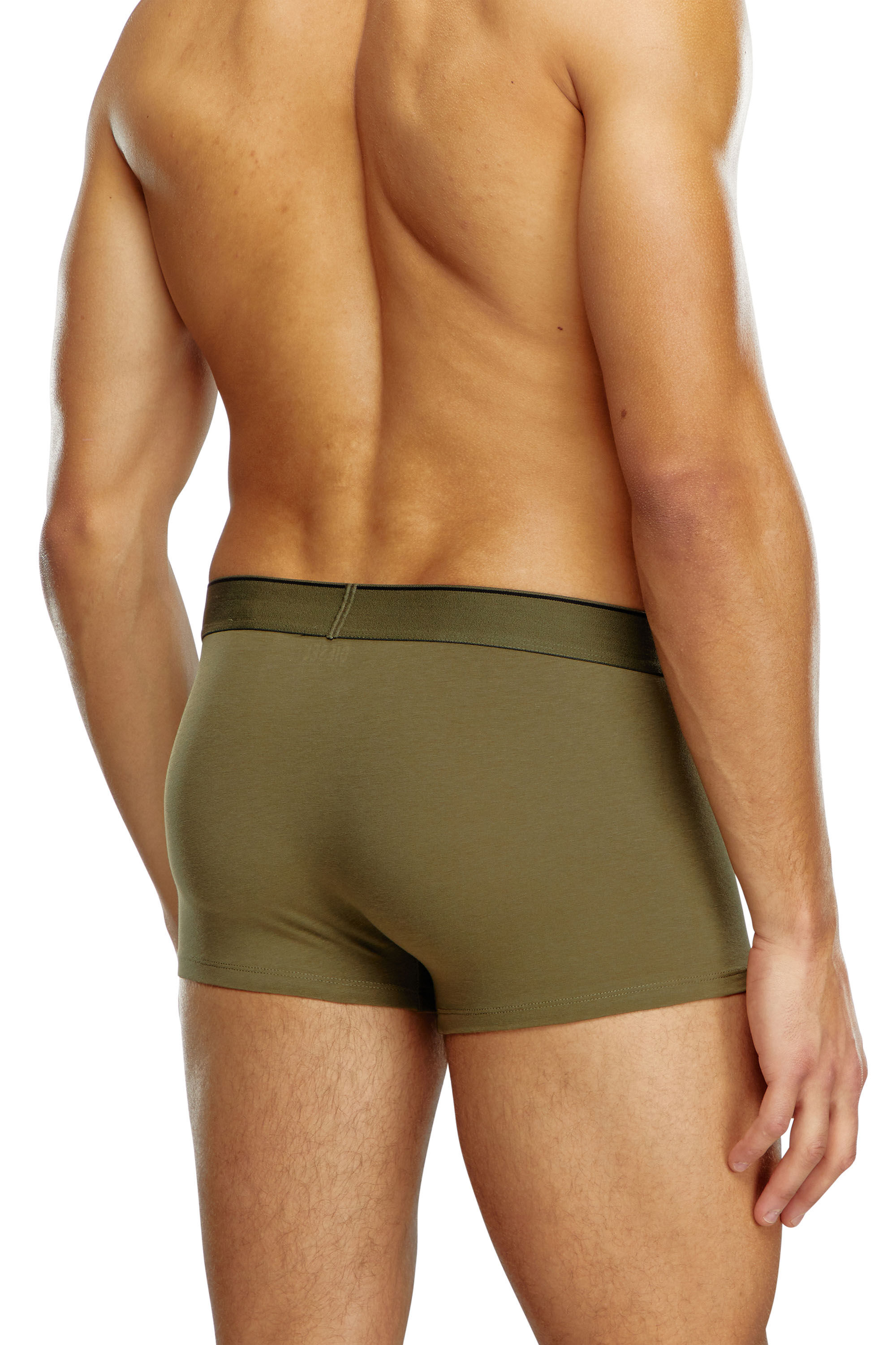 Diesel - UMBX-DAMIENTHREEPACK, Lot de 3 boxers unis et motif camouflage Homme in Vert - 3
