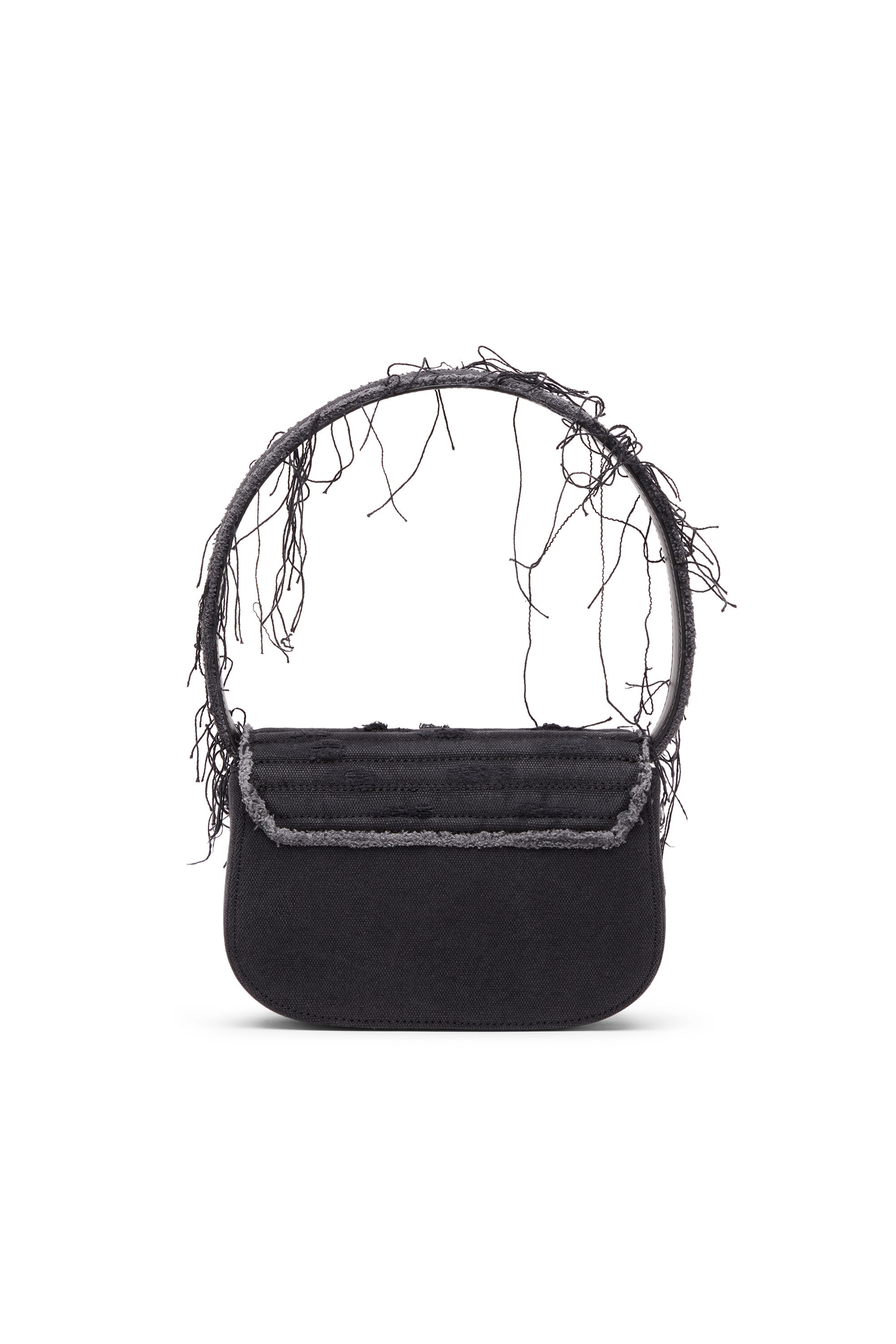 バッグ DIESEL SHOULDER BAG BLACK Women's 1DR-Iconic shoulder bag in nappa leather | Black