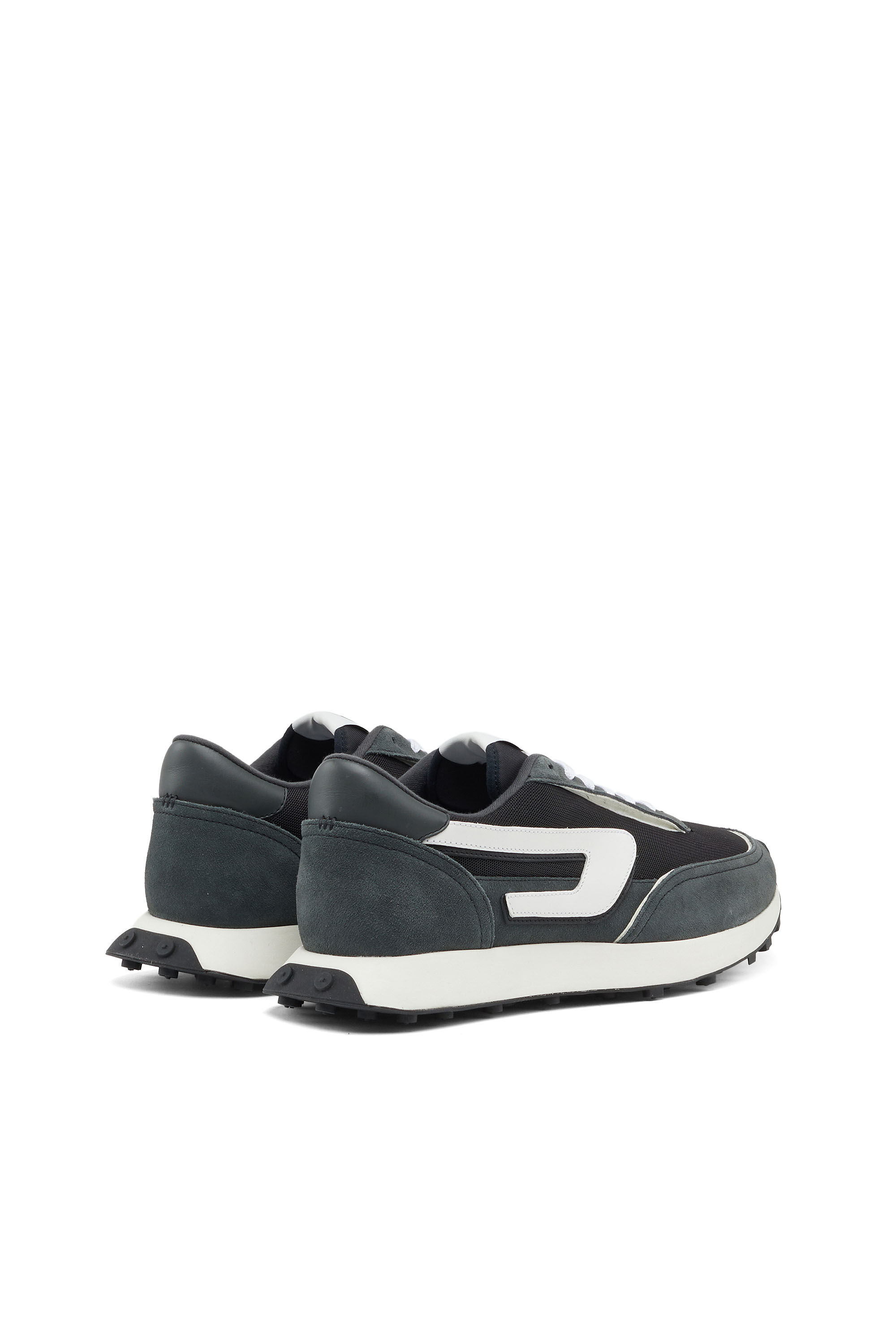 Diesel - S-RACER LC, Male's S-Racer Lc - Mesh sneakers with D logo in Dark Blue - 3