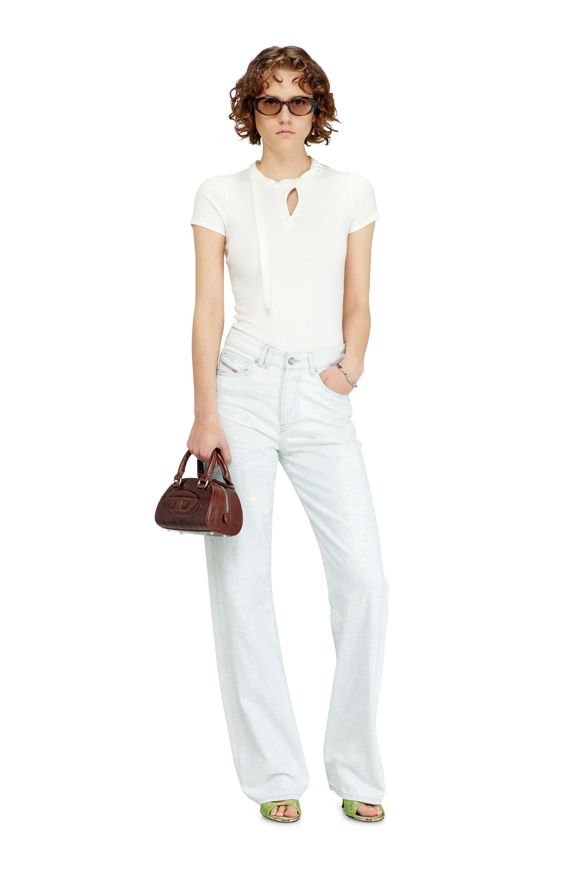 Diesel - Regular Jeans 1971 D-Sent 09Q16 Mujer, Azul Claro - 1