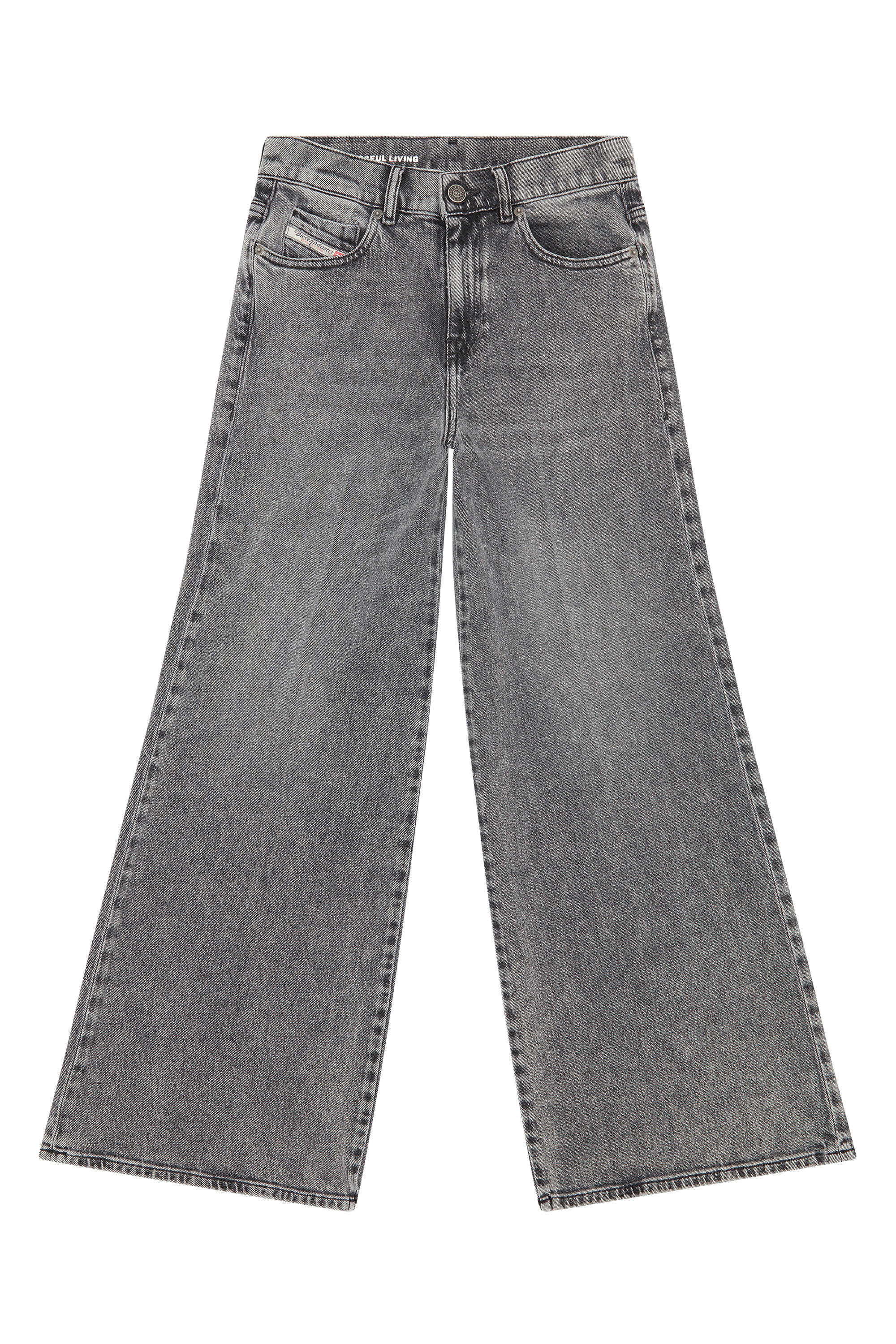 Diesel - Bootcut and Flare Jeans 1978 D-Akemi 09G57 Femme, Gris - Image 2
