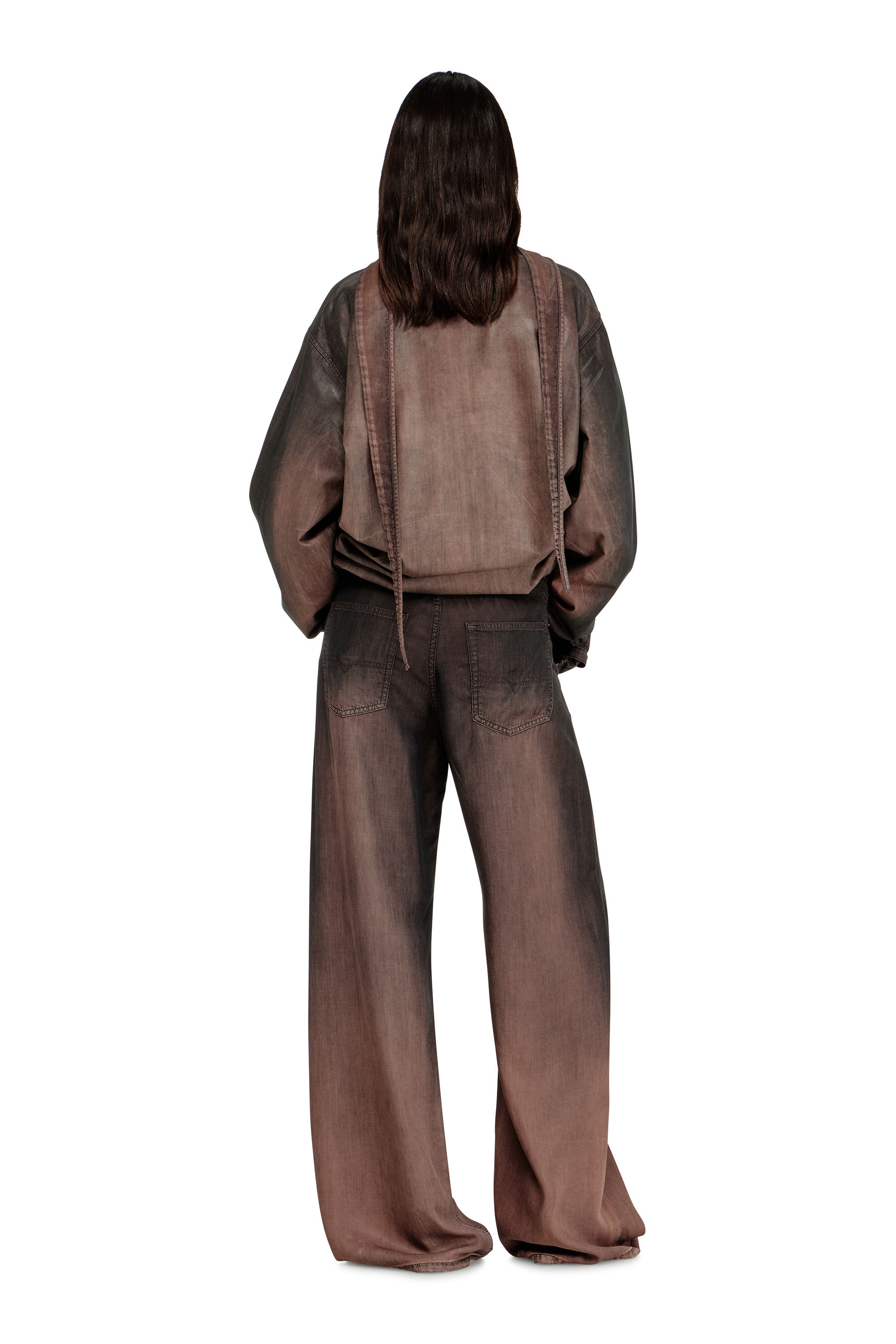 Women's Relaxed Jeans | Brown | Diesel 1996 D-Sire