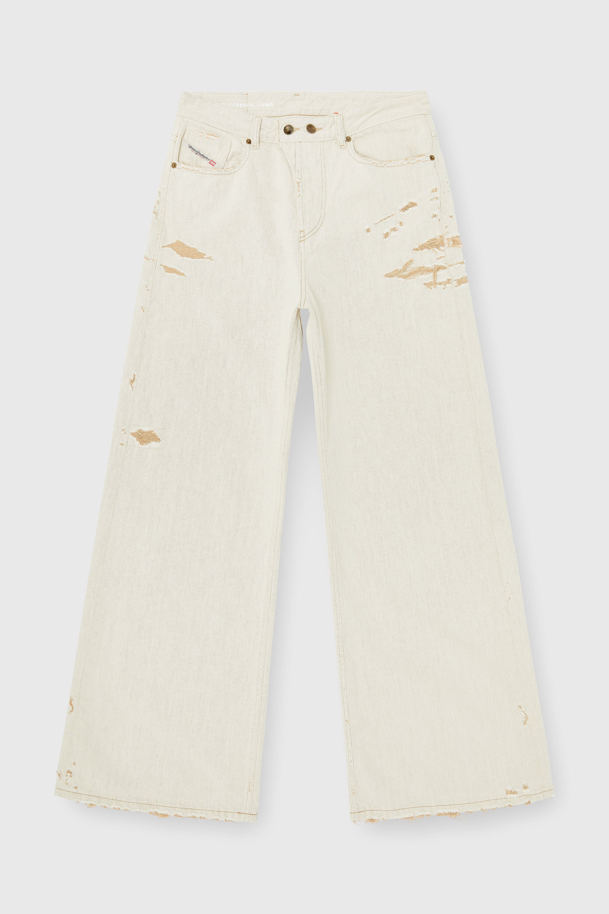 Diesel - Female's Relaxed Jeans 1996 D-Sire 09P89, Beige - 6