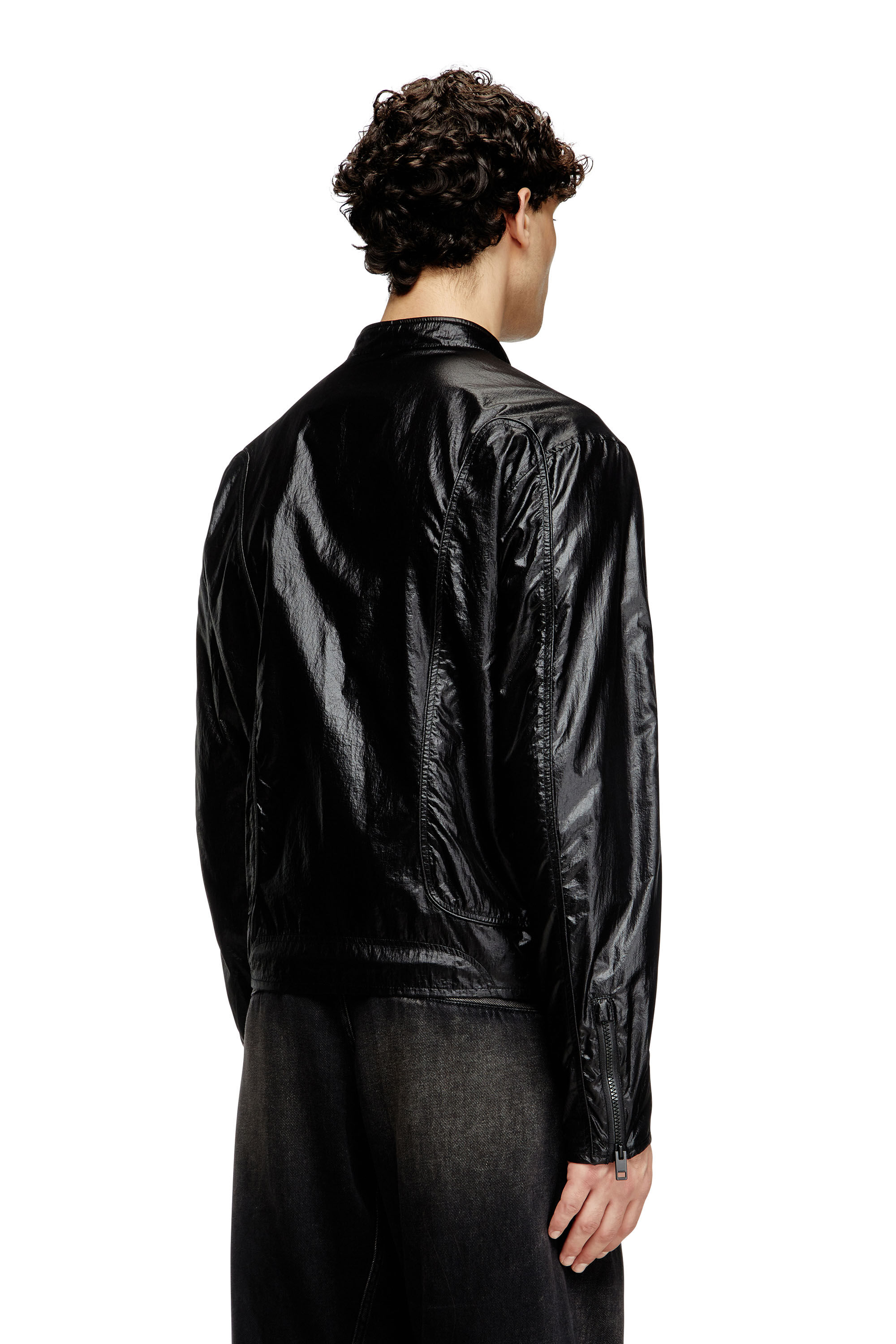 BRUNT Basic.co major ブラック REALIST J-CLAYS Man Rain Jacket | Black | Diesel