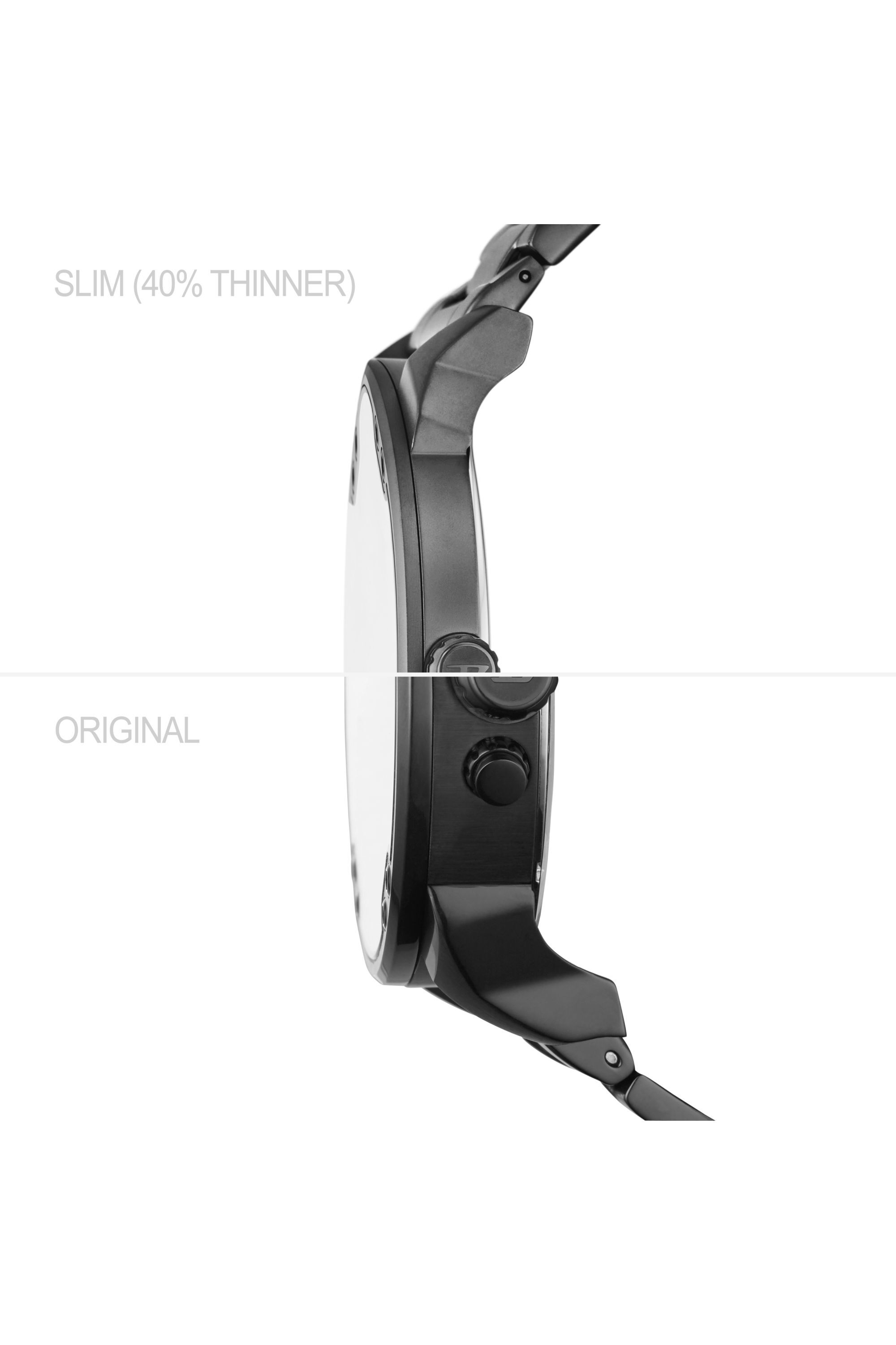 Men's Diesel Mr. Daddy Slim Multi Movement Gray Stainless Steel