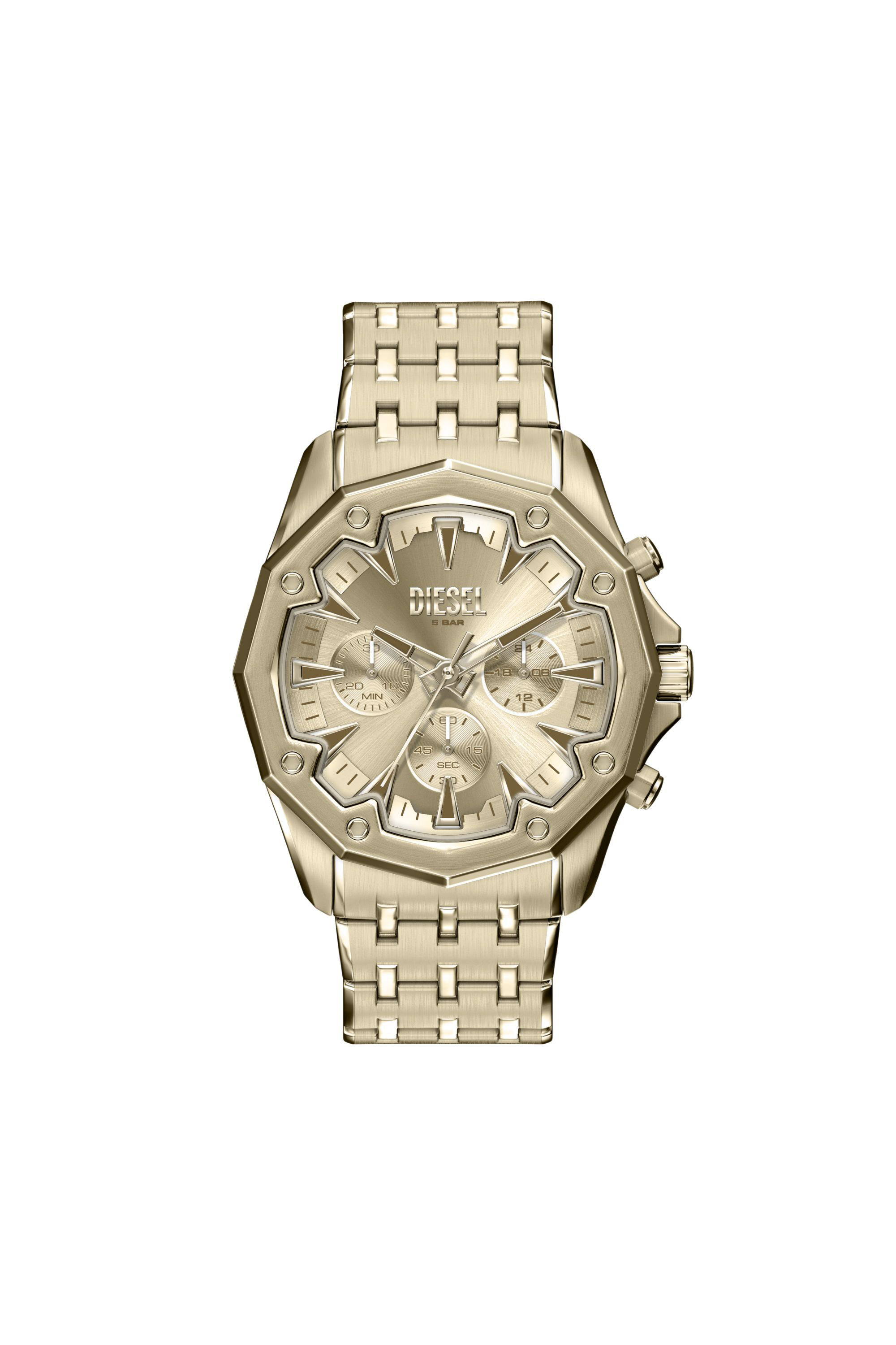 Men's Stinger Gold-Tone Stainless Steel Watch | Gold | Diesel