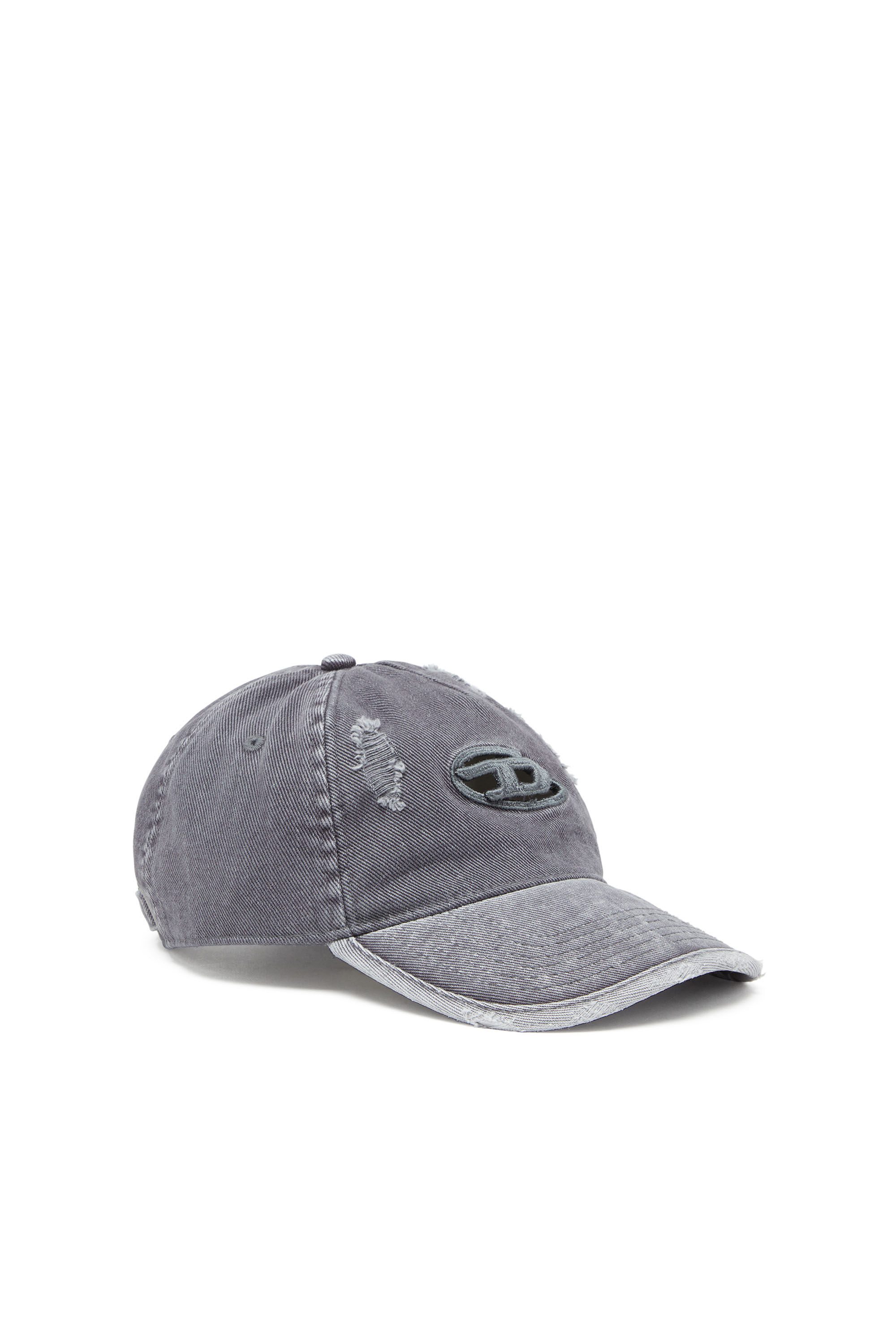 帽子 cap(DIESEL ) Men's Baseball cap with logo embroidery | Diesel CORRY-DIV-WASH