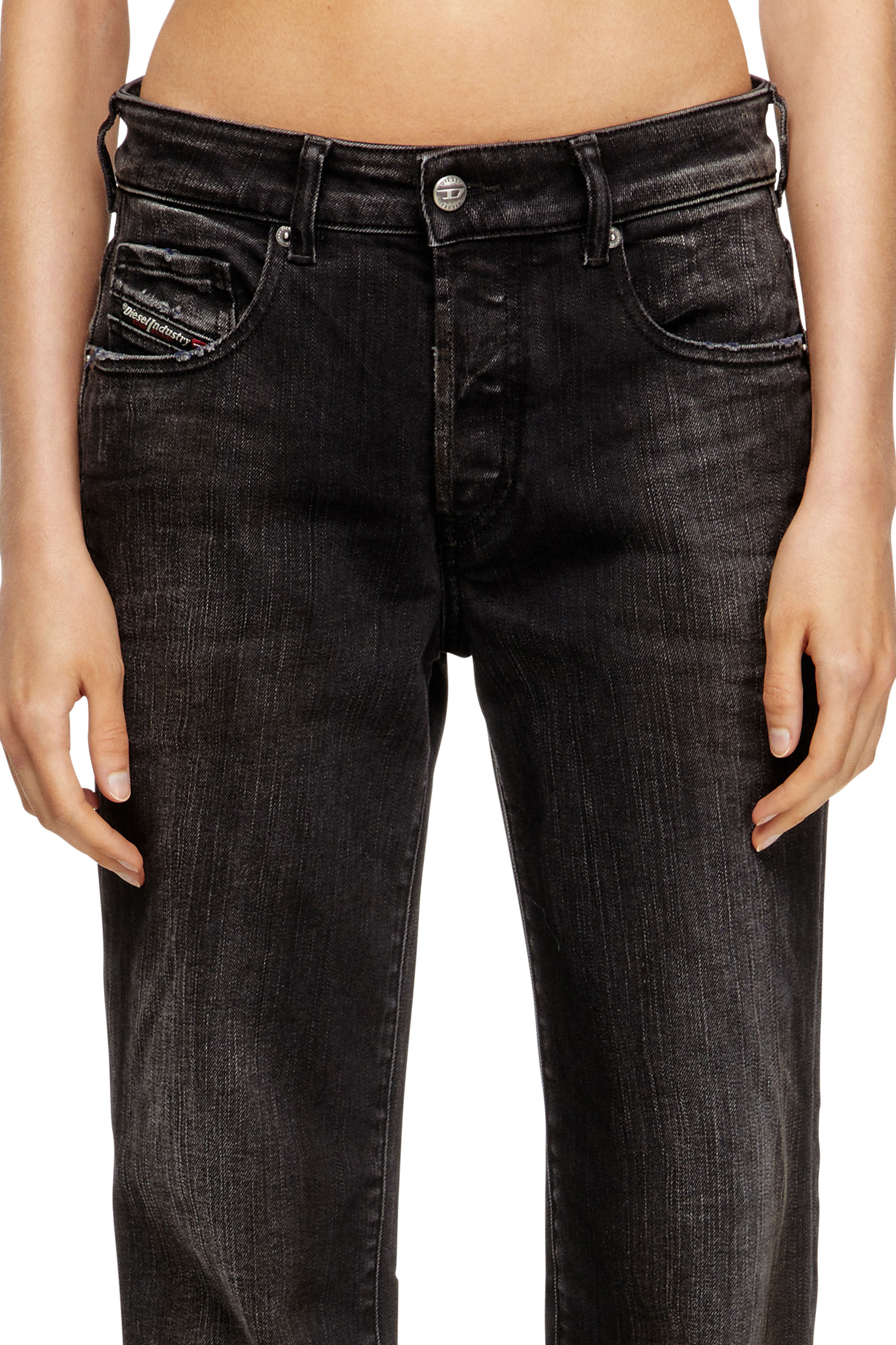 Diesel - Female's Regular Jeans 1989 D-Mine 09M75, Black/Dark Grey - 5