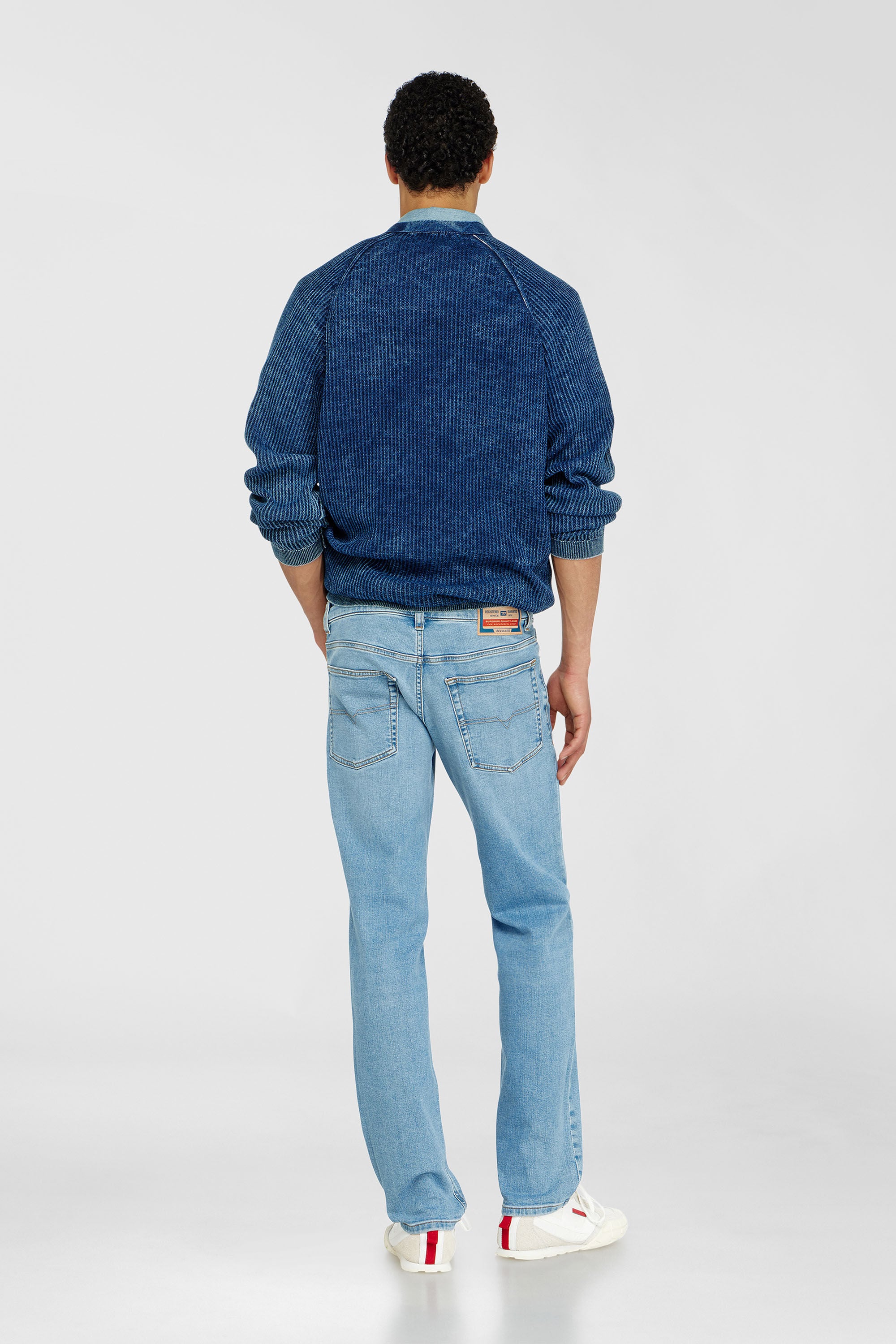 Diesel - Male's Regular Jeans 2023 D-Finitive 0HDBJ, Light Blue - 3