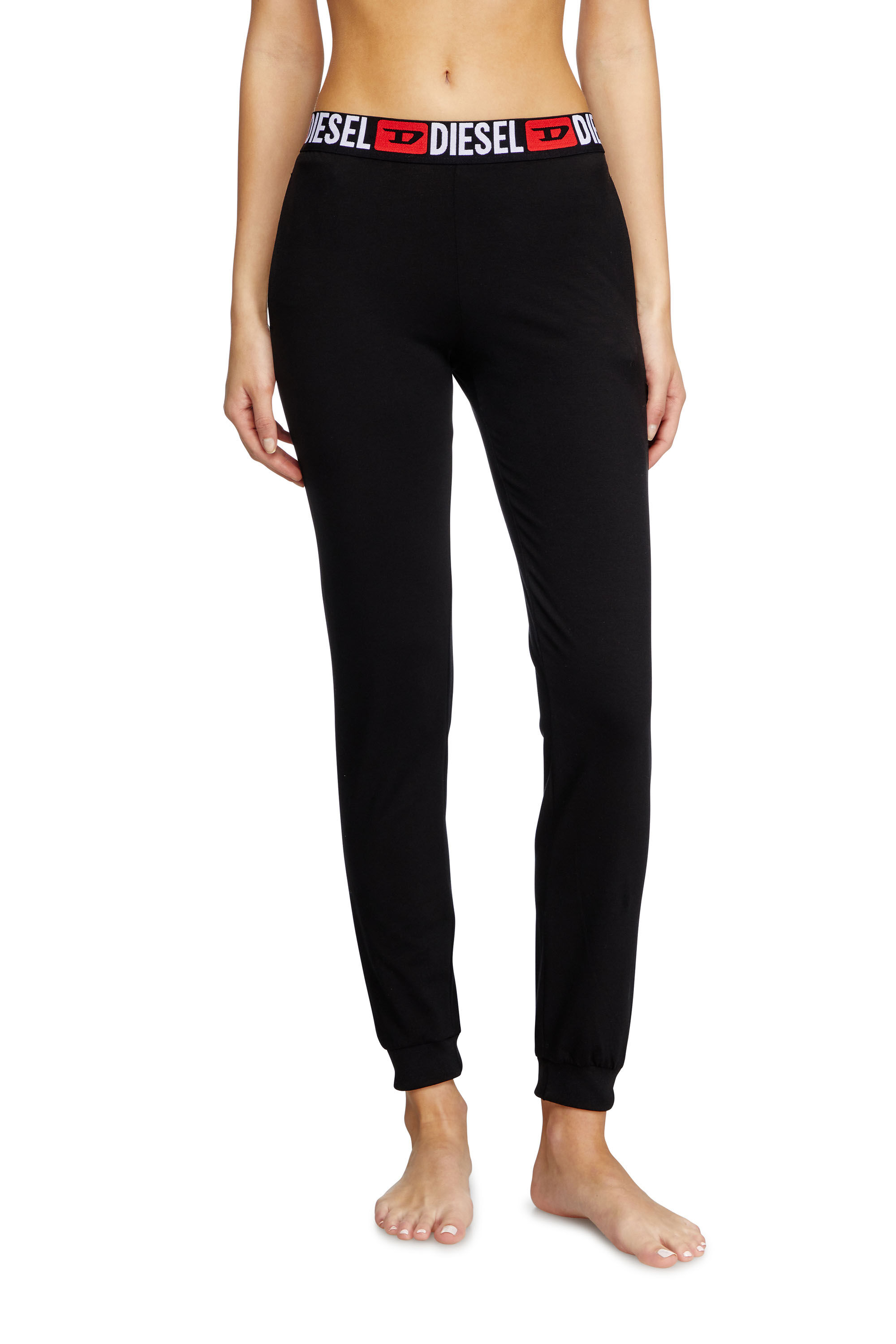 Women's Denim Division sweatpants | Black | Diesel {{Country}}